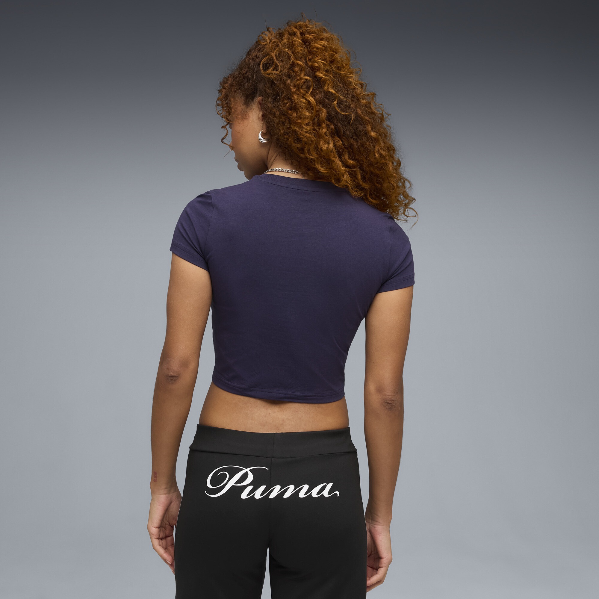 PUMA T-Shirt »WARDROBE ESS Kurzes figurbetontes T-Shirt Damen«