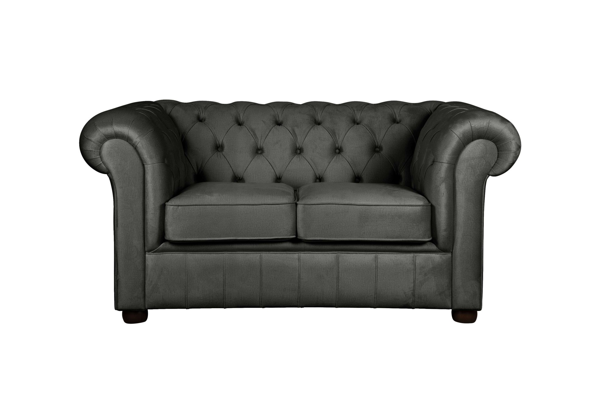Home affaire 2-Sitzer "CHARENTE, Chesterfield-Sofa, Wellenfederung, Maße: B günstig online kaufen