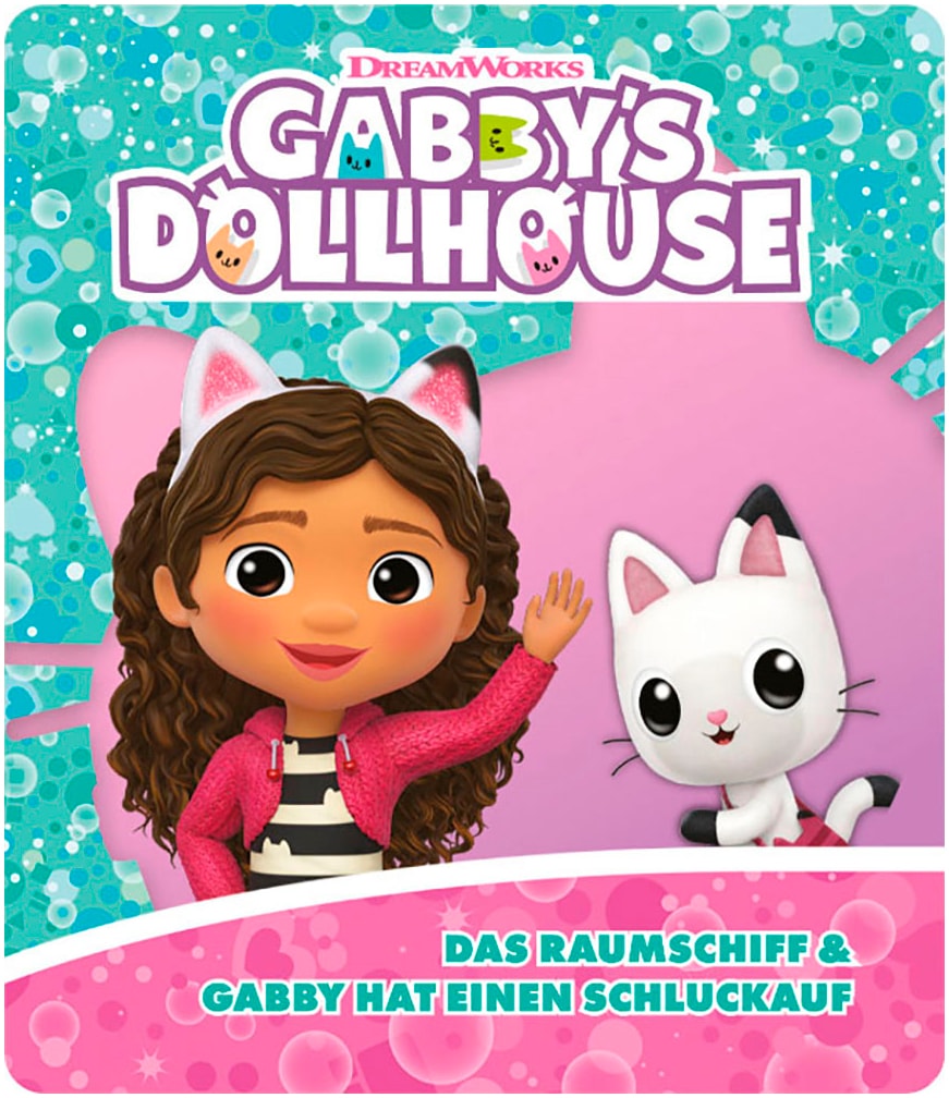 tonies Hörspielfigur »Gabby's Dollhouse - Das Raumschiff / Gabby hat einen Schluckauf«