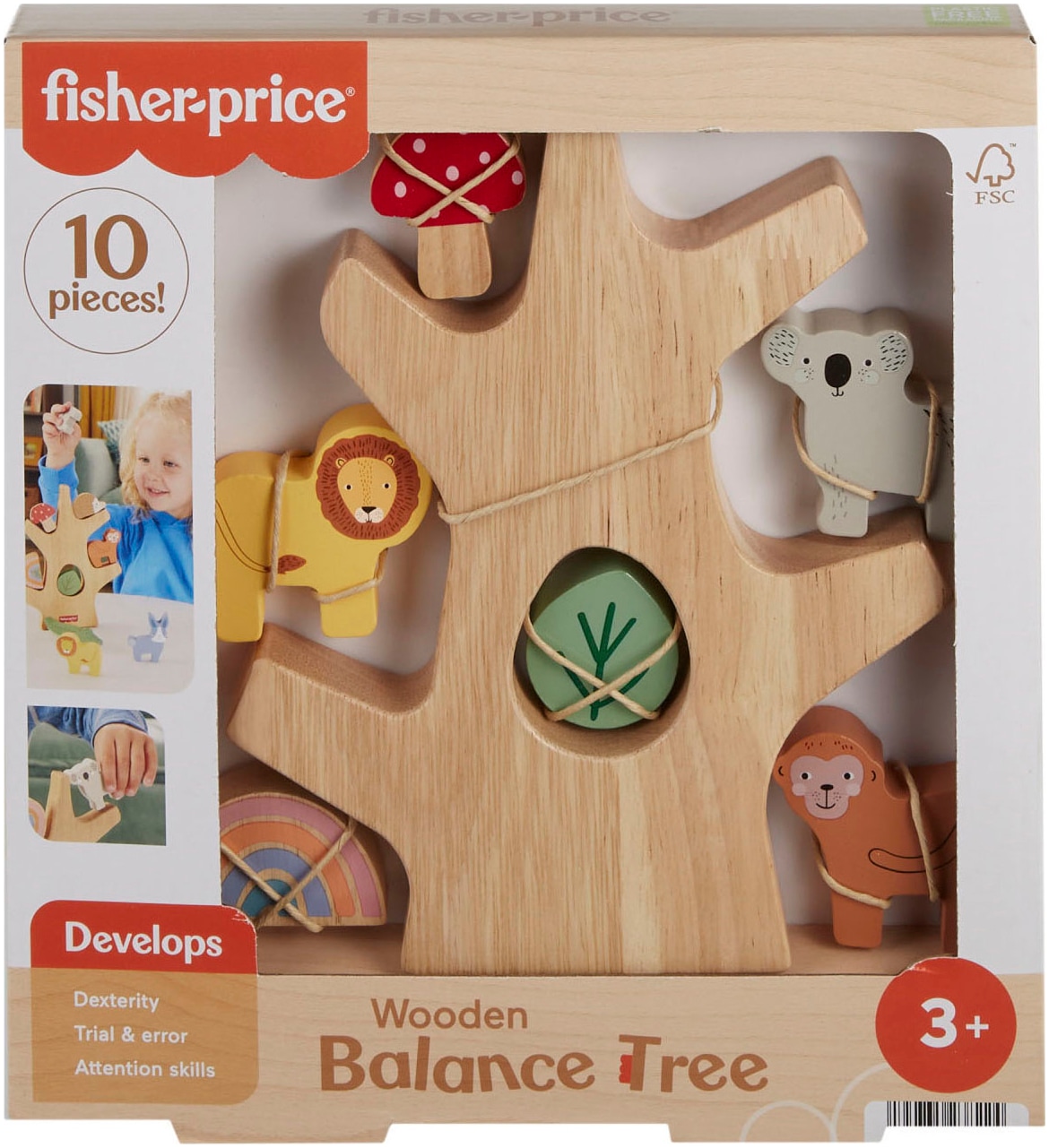 Fisher-Price® Stapelspielzeug »Tierspaß Balance-Baum«