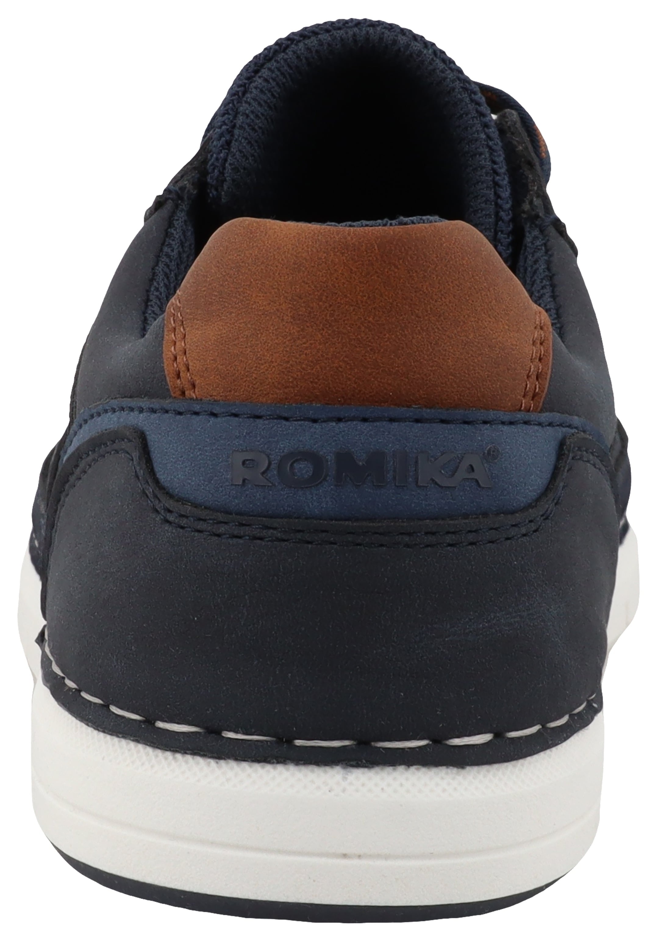 Romika Sneaker, Freizeitschuh, Halbschuh, Schnürer mit Kontrast-Rahmennaht