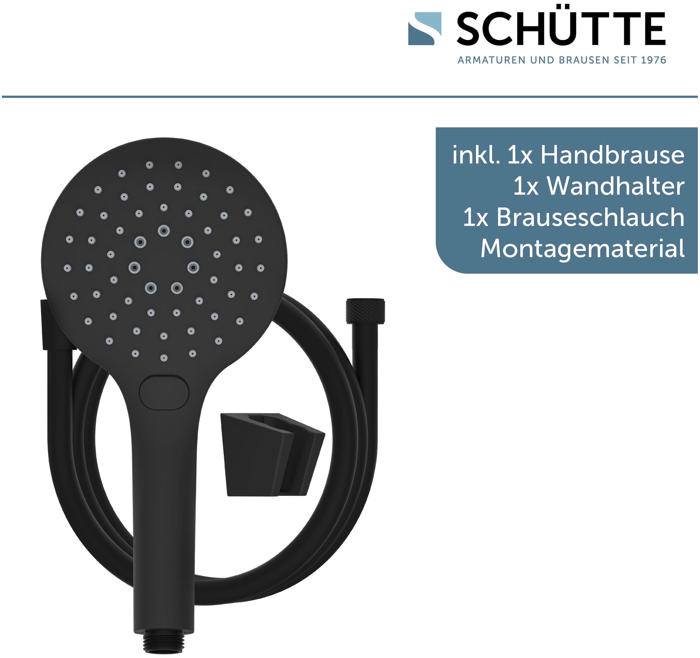 3-fach | (Set), BAUR verstellbar, wassersparend kaufen Schütte Handbrause Antikalk, online »RAVEN«,