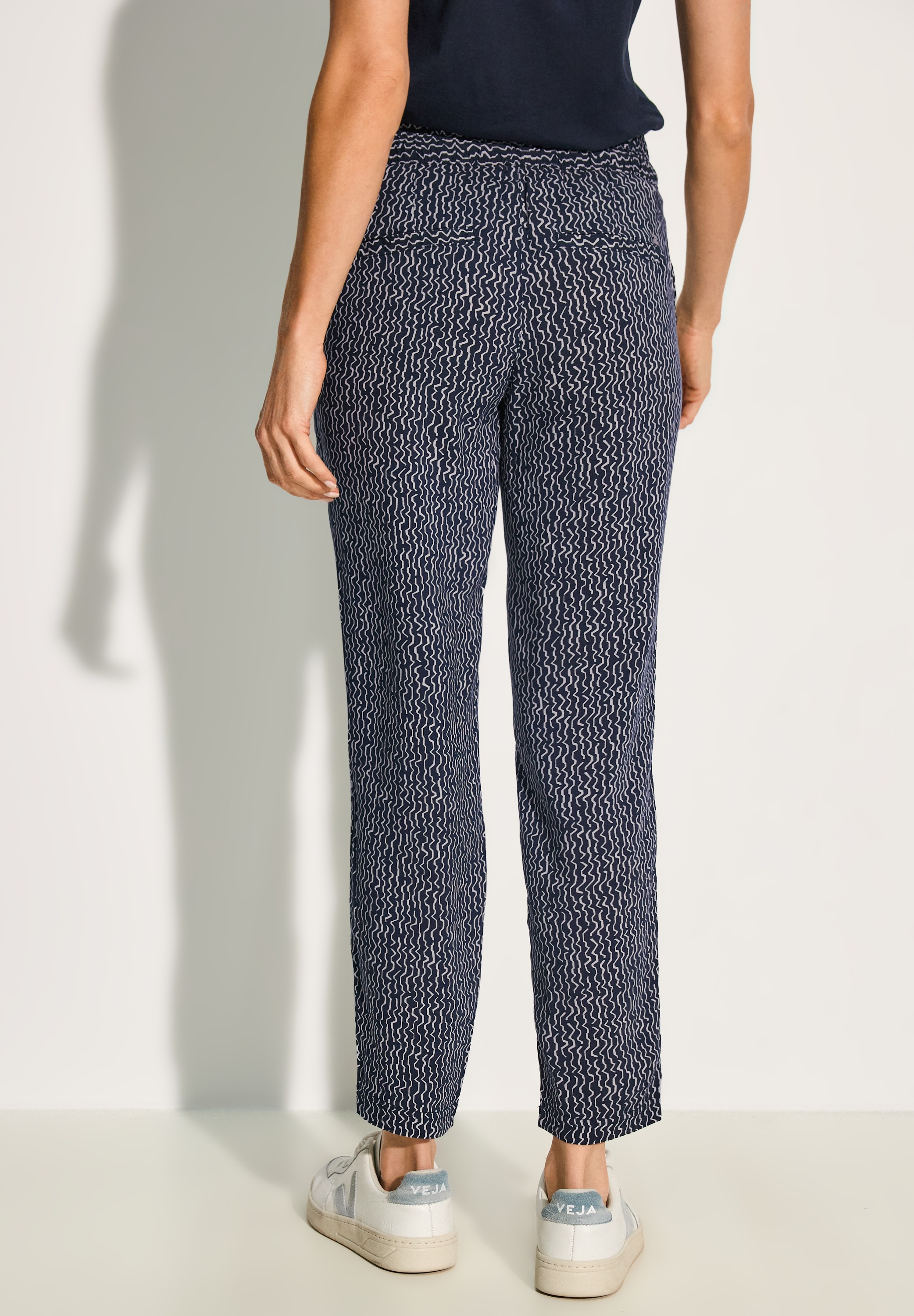 Cecil Jogger Pants "CHELSEA", mit All-Over Print günstig online kaufen