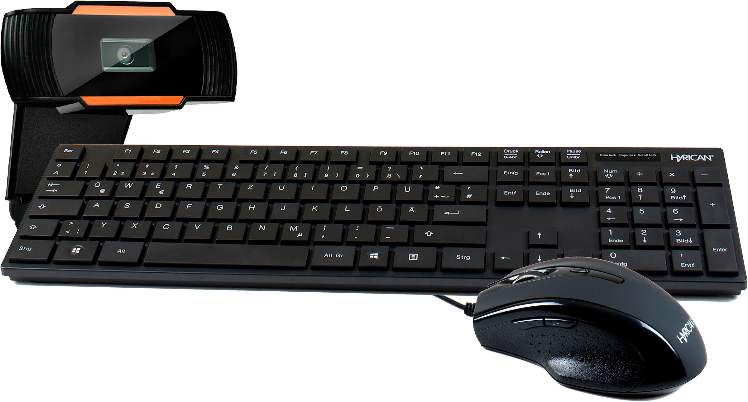 Hyrican Tastatur- und Maus-Set »Home-Office Set«, ST-SKB698 + ST-OPM126 + ST-CAM524