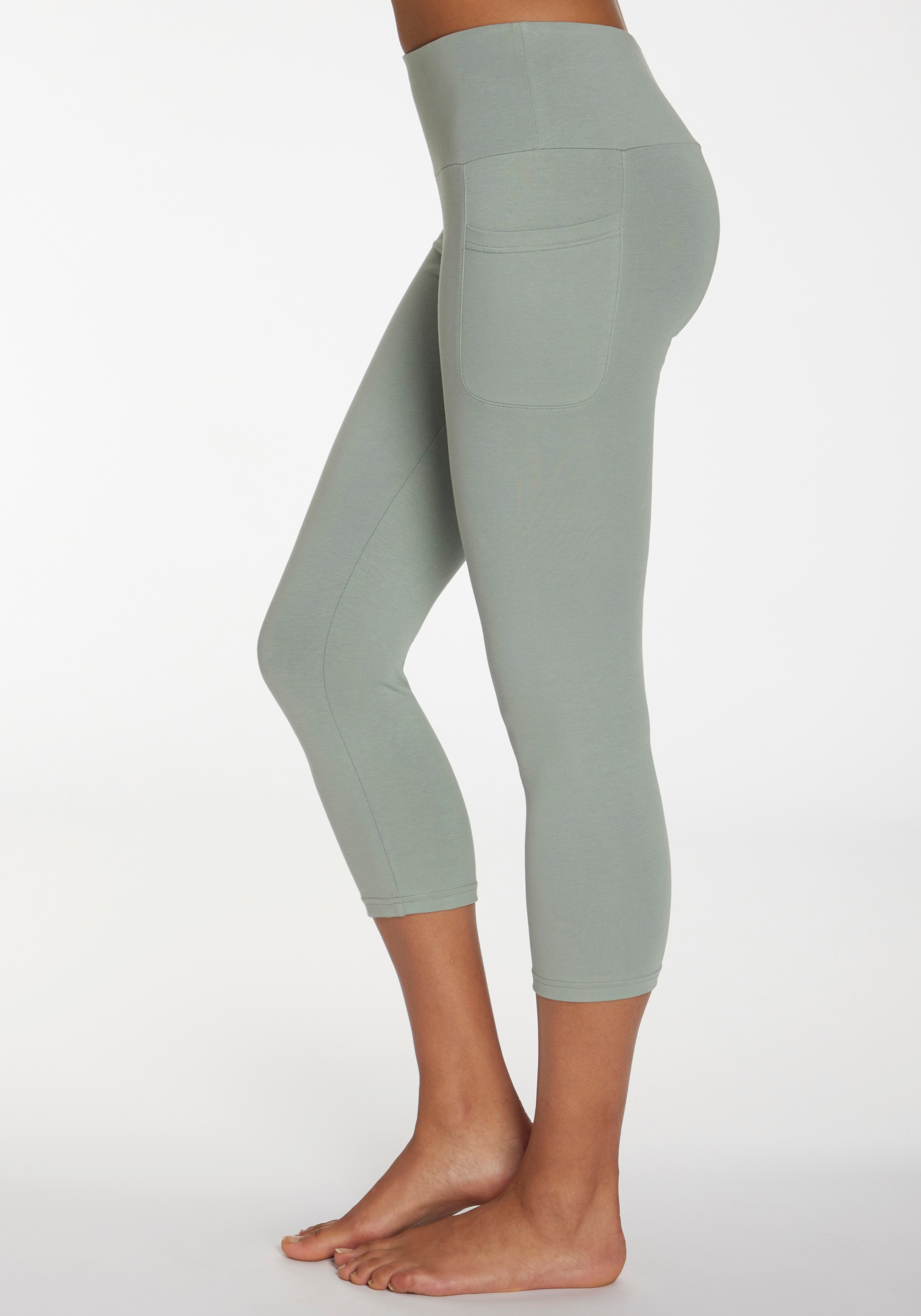 LASCANA ACTIVE 3/4-Leggings, mit Handytasche, Loungewear