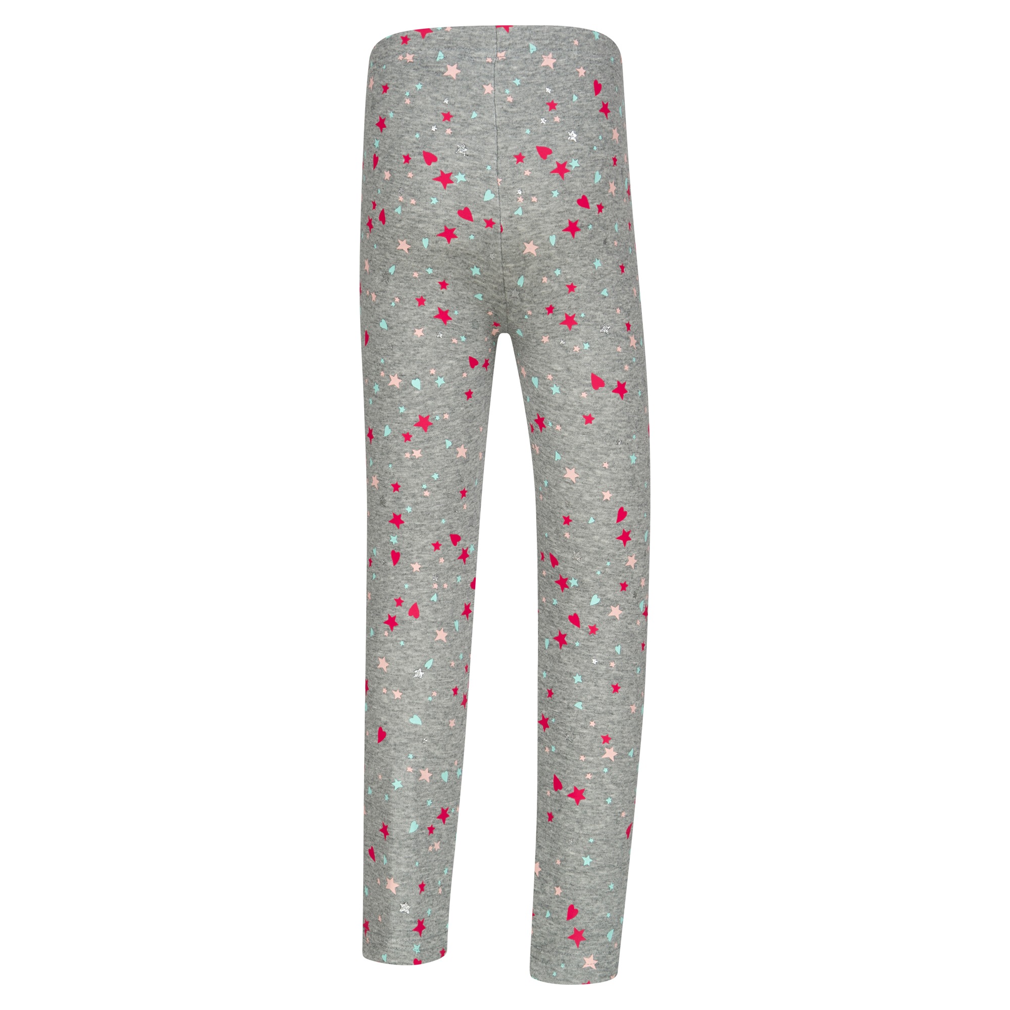 happy girls Sweatleggings, im tollen Sternen-Herzen-Alloverprint