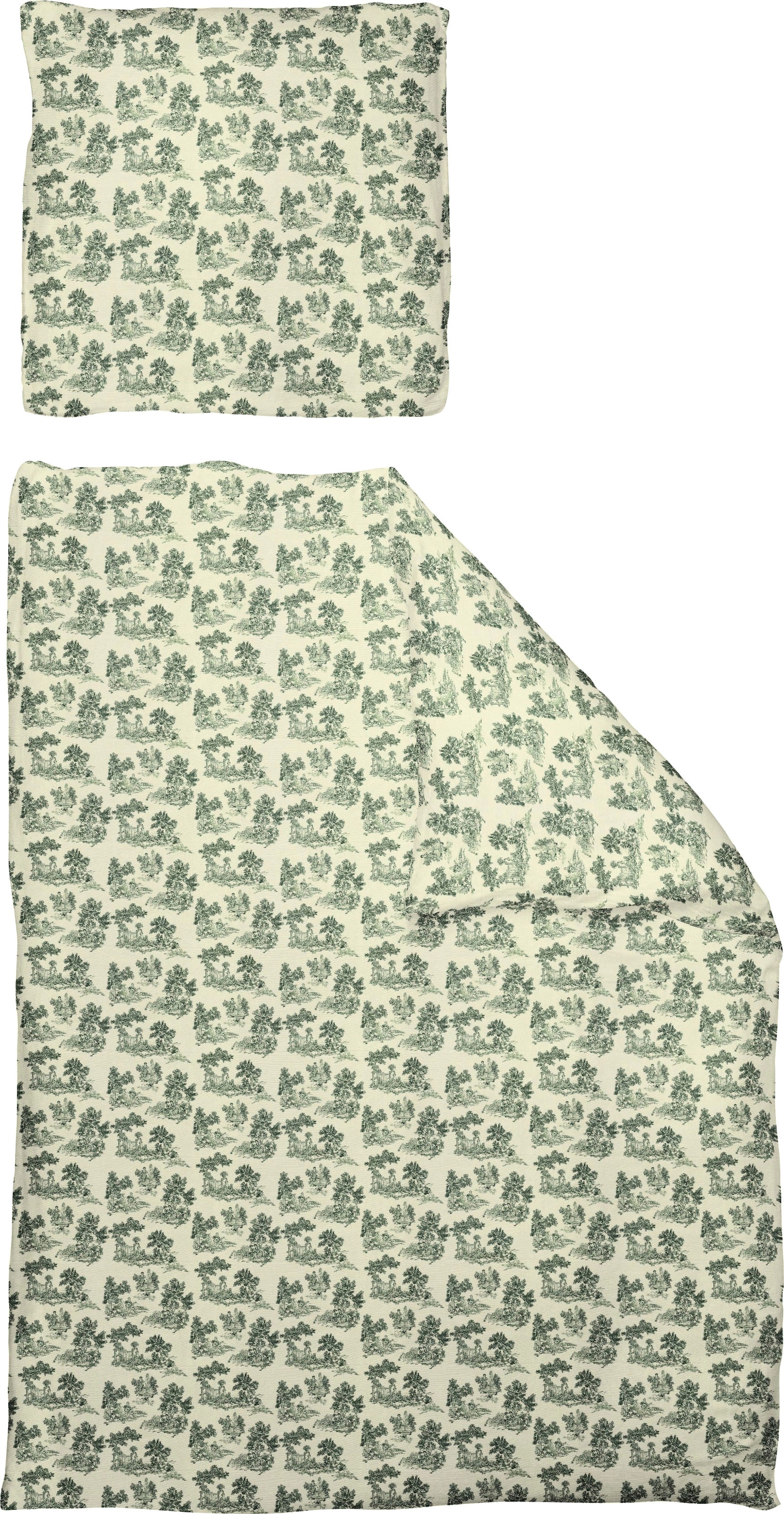 Adam Bettwäsche "Good Old Days" 2 Stk. aus 100 % Bio-Baumwolle, 2 teilig - günstig online kaufen