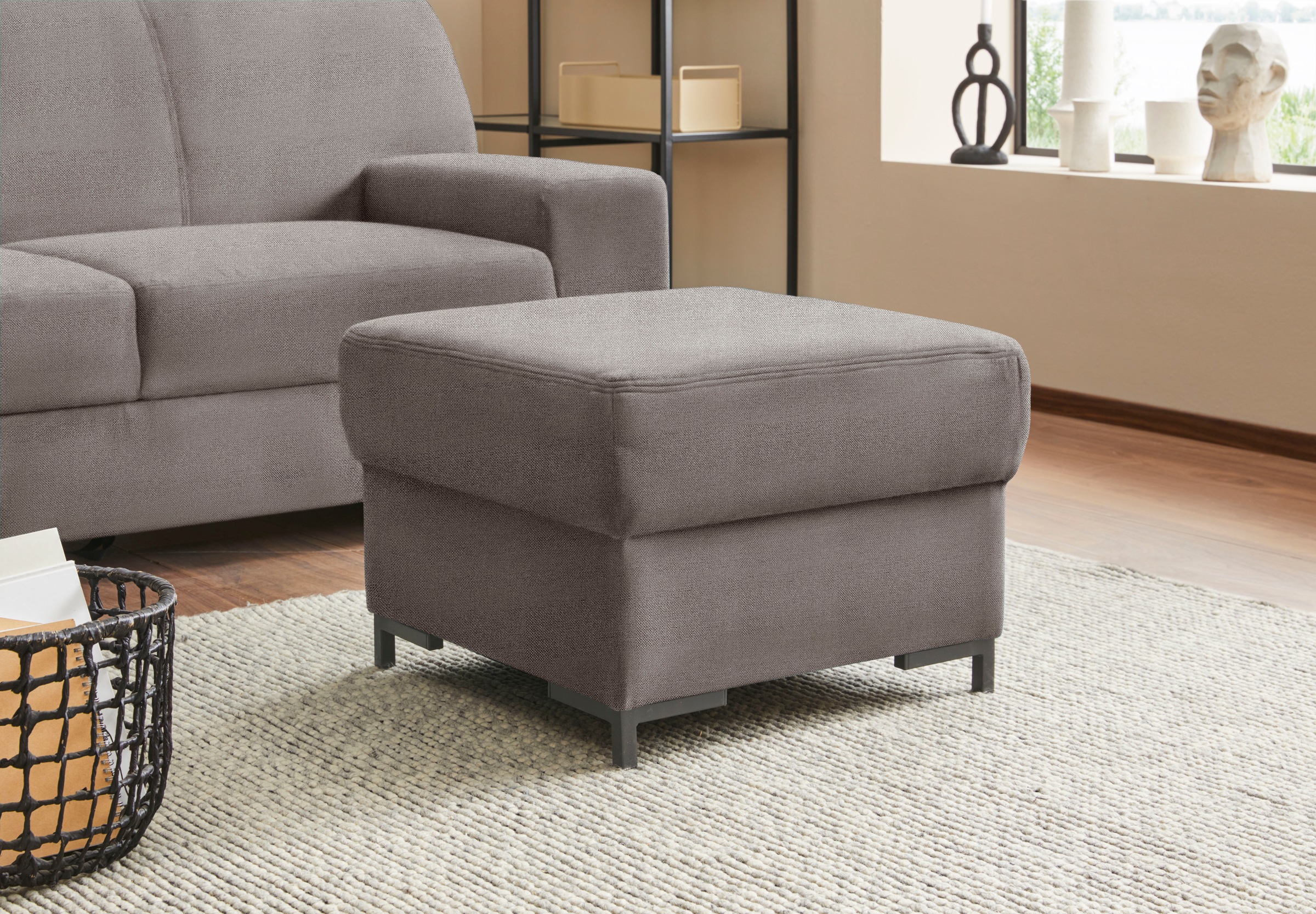 DOMO collection Hocker "Ledas" in vielen Farben erhältlich günstig online kaufen