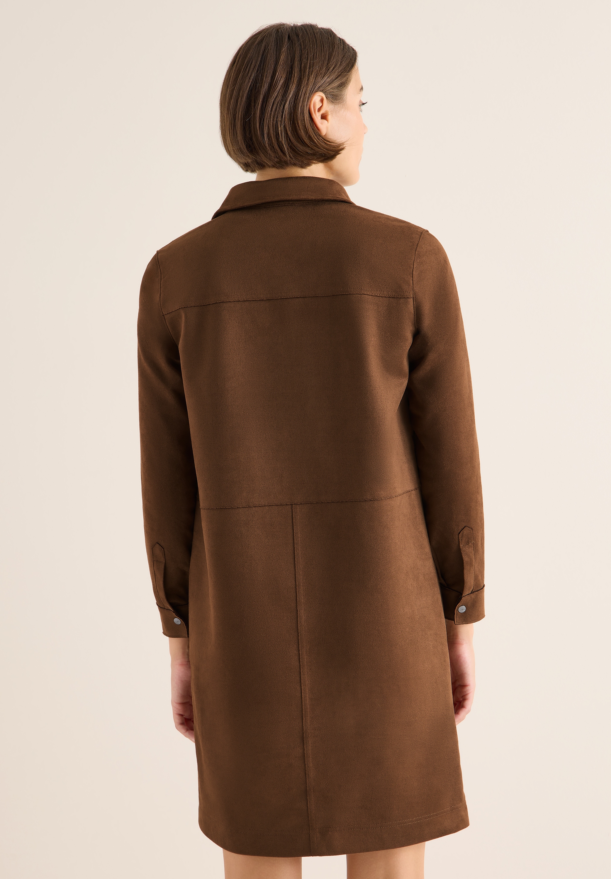 Cecil Shirtkleid Ohne Taschen knielang günstig online kaufen