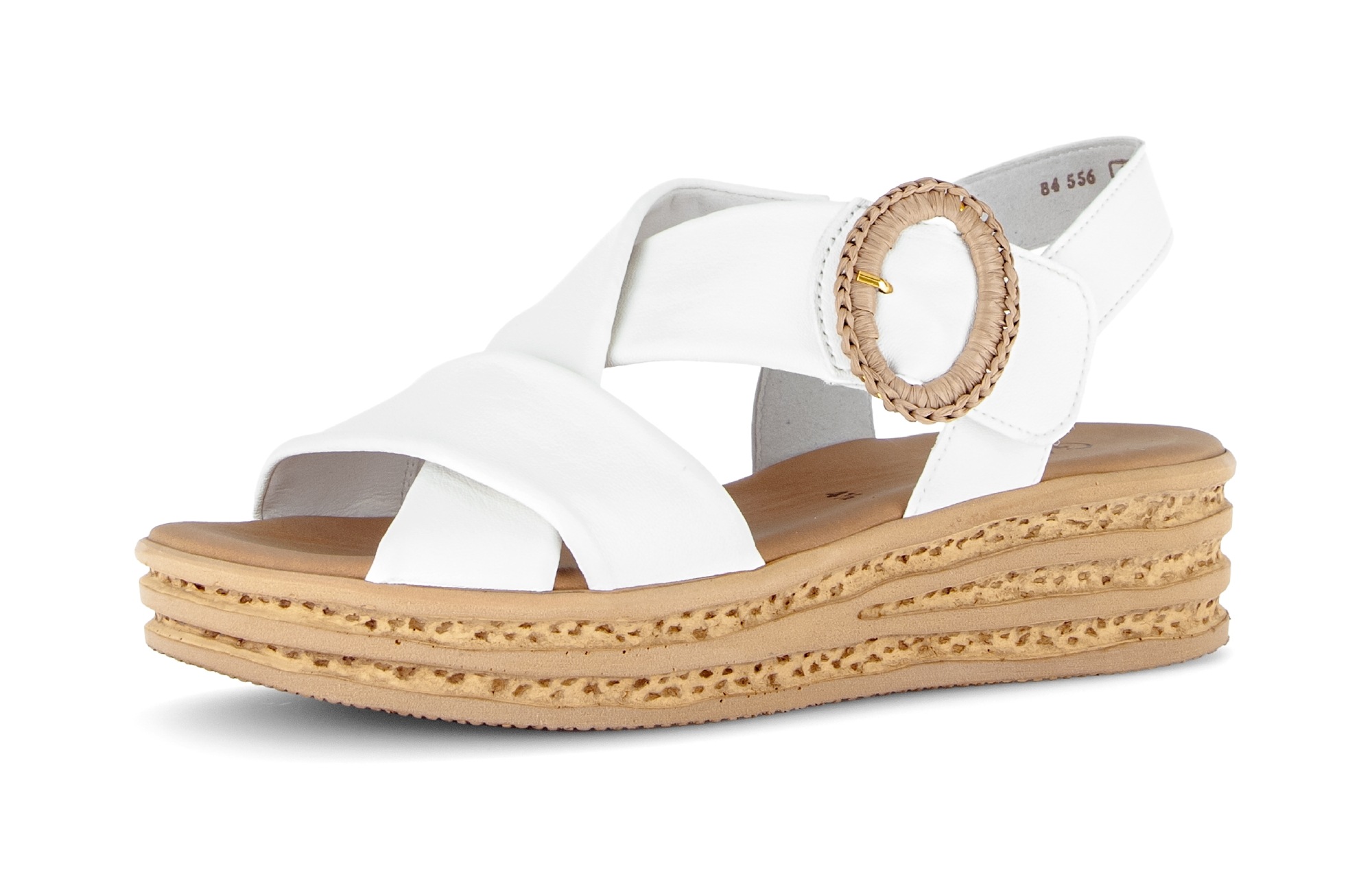 Gabor Keilsandalette Plateau, Riemchensandale, Sommerschuh mit Zierschnalle günstig online kaufen