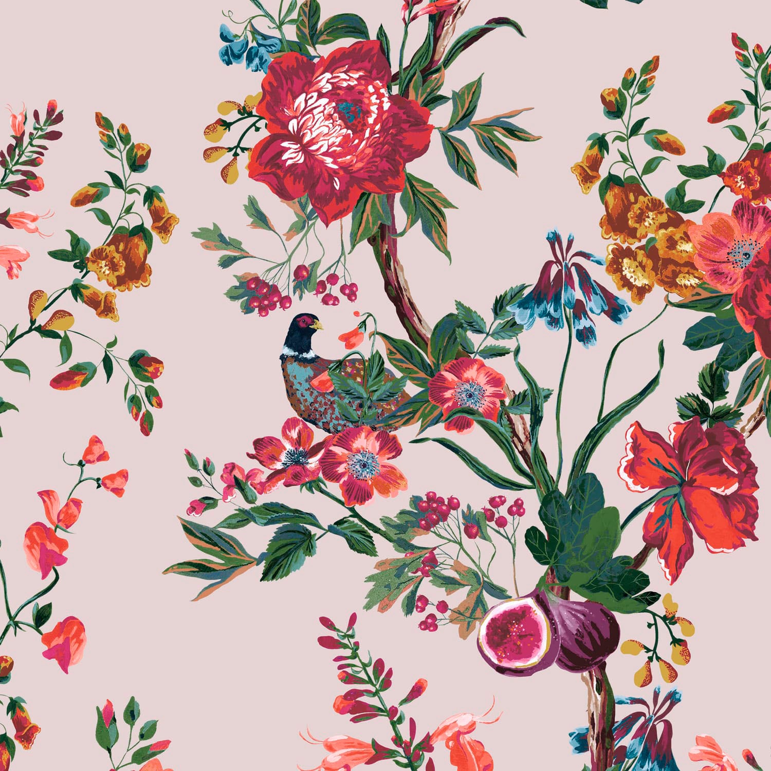 Vliestapete »Forest Chinoiserie«, floral, floral