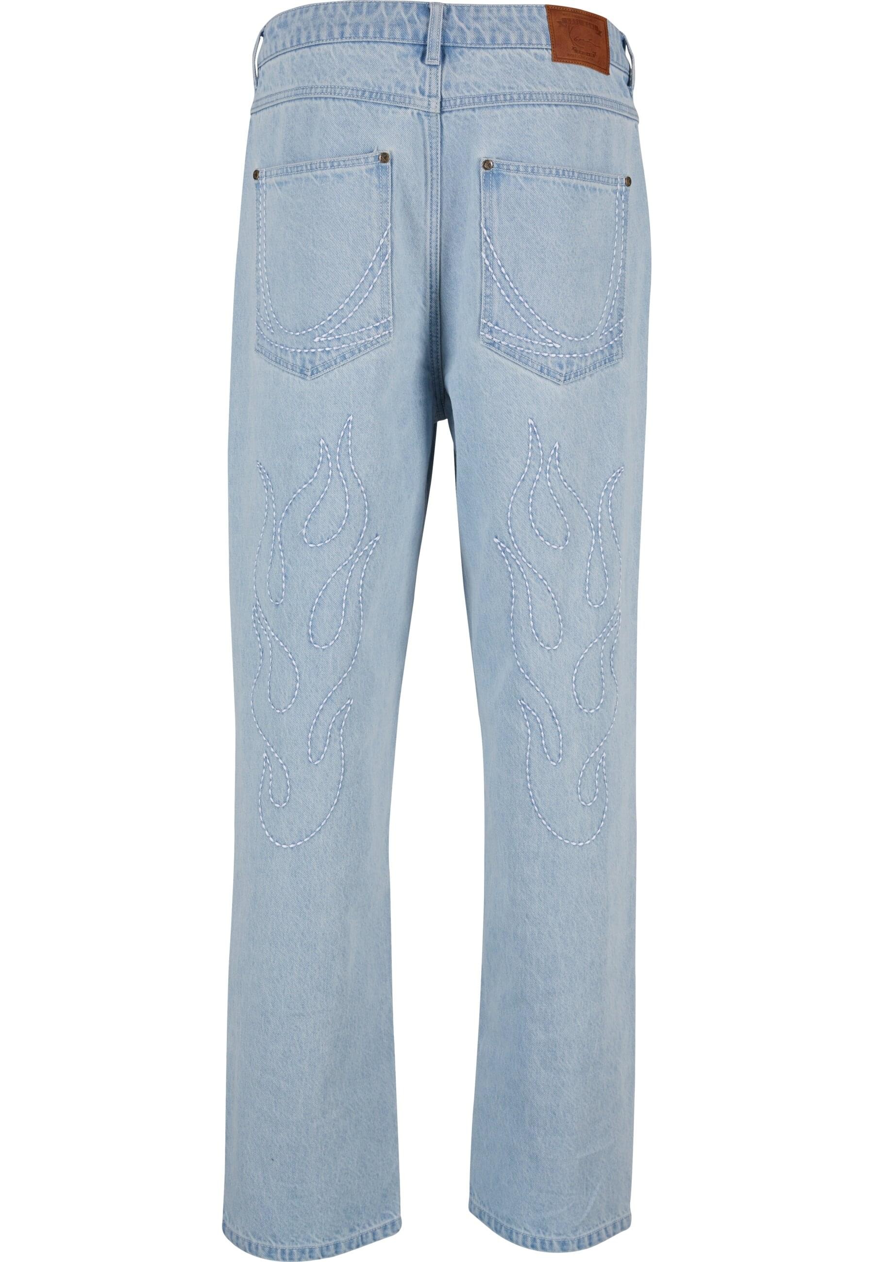 Karl Kani Bequeme Jeans »Karl Kani OG Baggy Five Pocket Flames Denim«