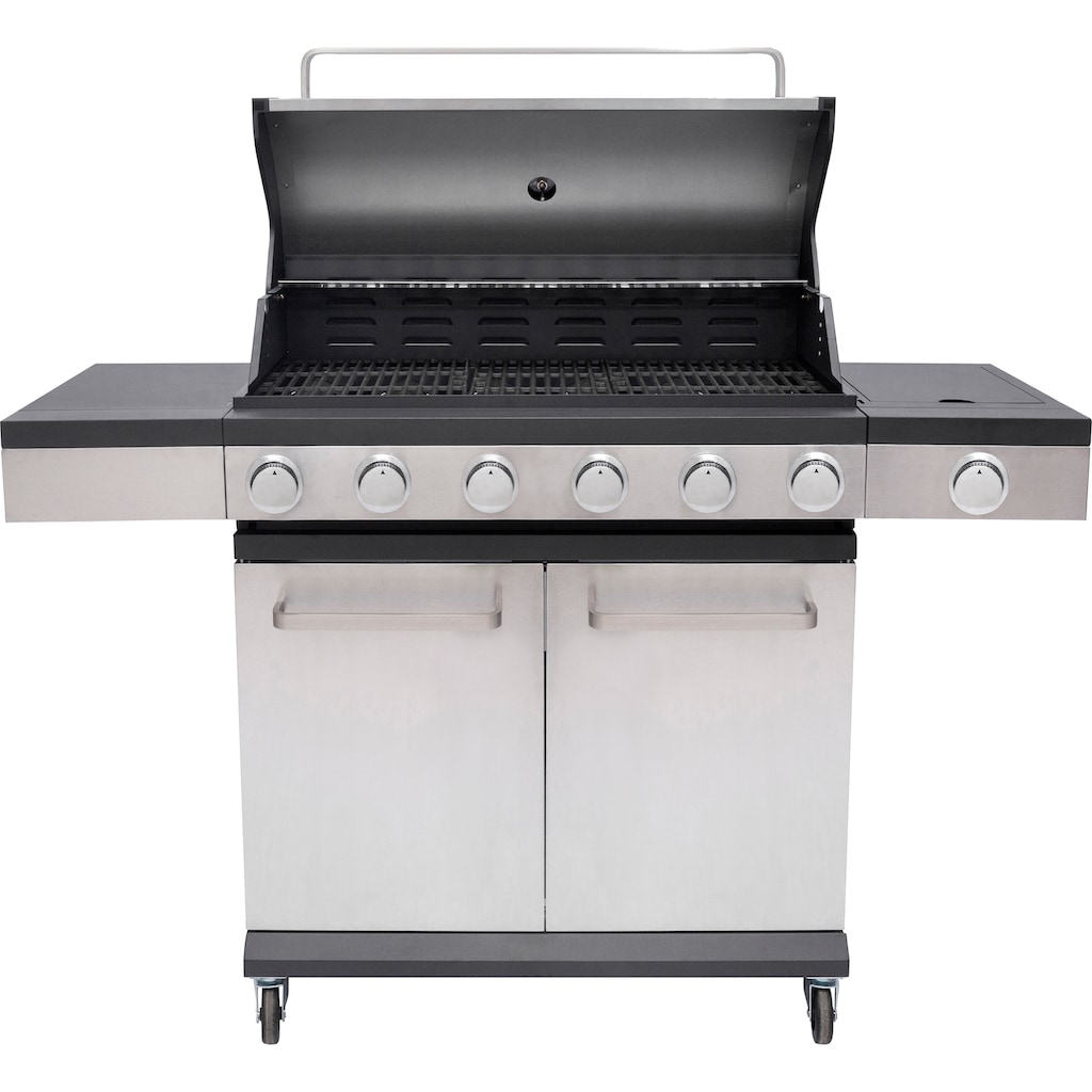 KONIFERA Gasgrill »Milano XL«, (Set), BxTxH: 142x44x114 cm  mit GRATIS-Zugabe: 1 Schutzhülle