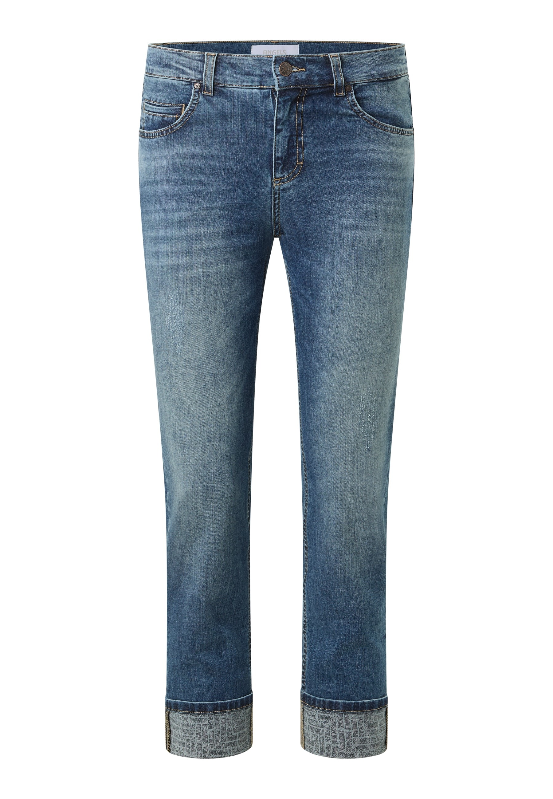 ANGELS 7/8-Jeans »CIRA EDGY« Slim Fit, mit Destroyed- und Abriebeffekten