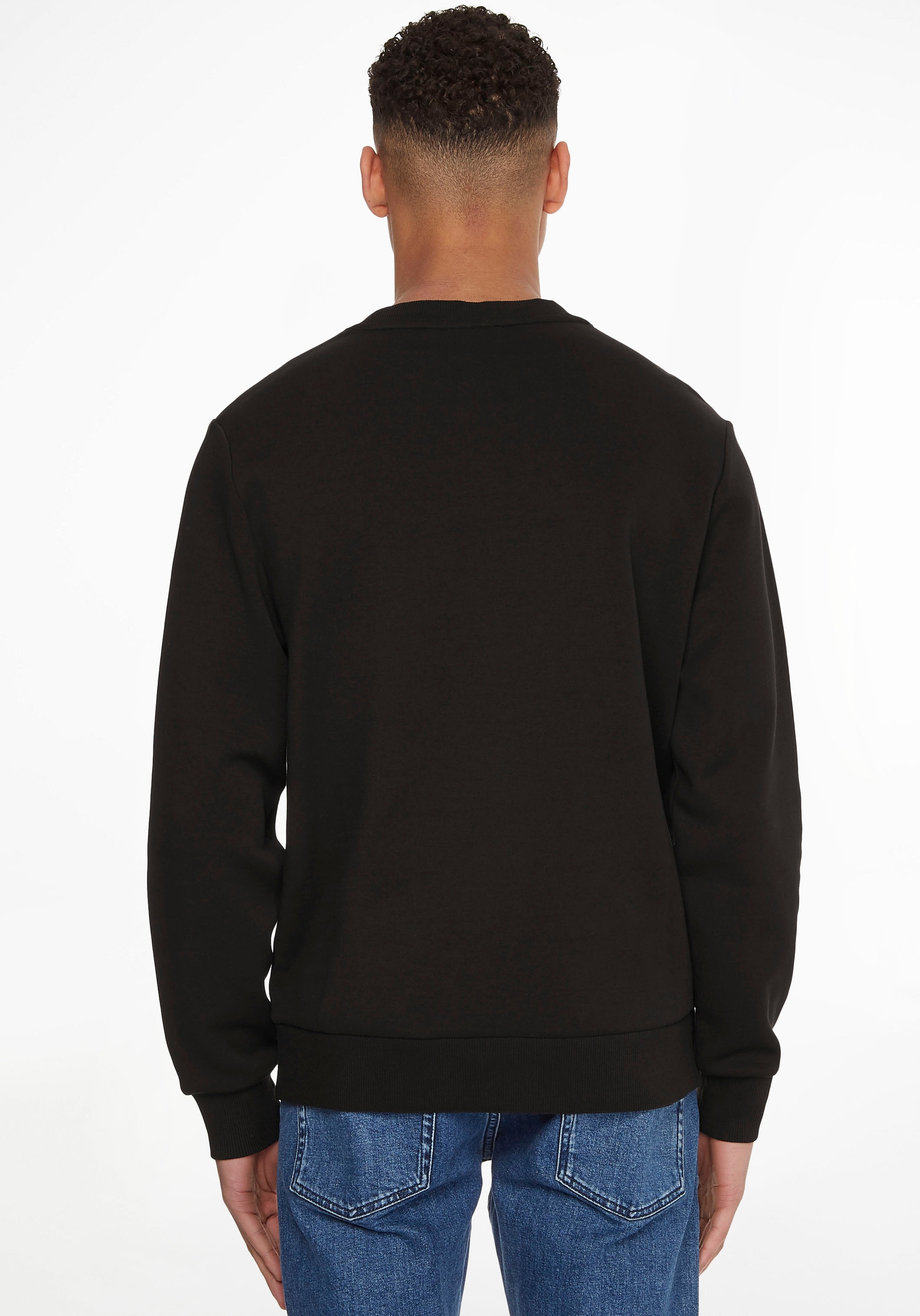 Calvin Klein Sweatshirt »MICRO LOGO SWEATSHIRT«, mit Logo-Stickerei