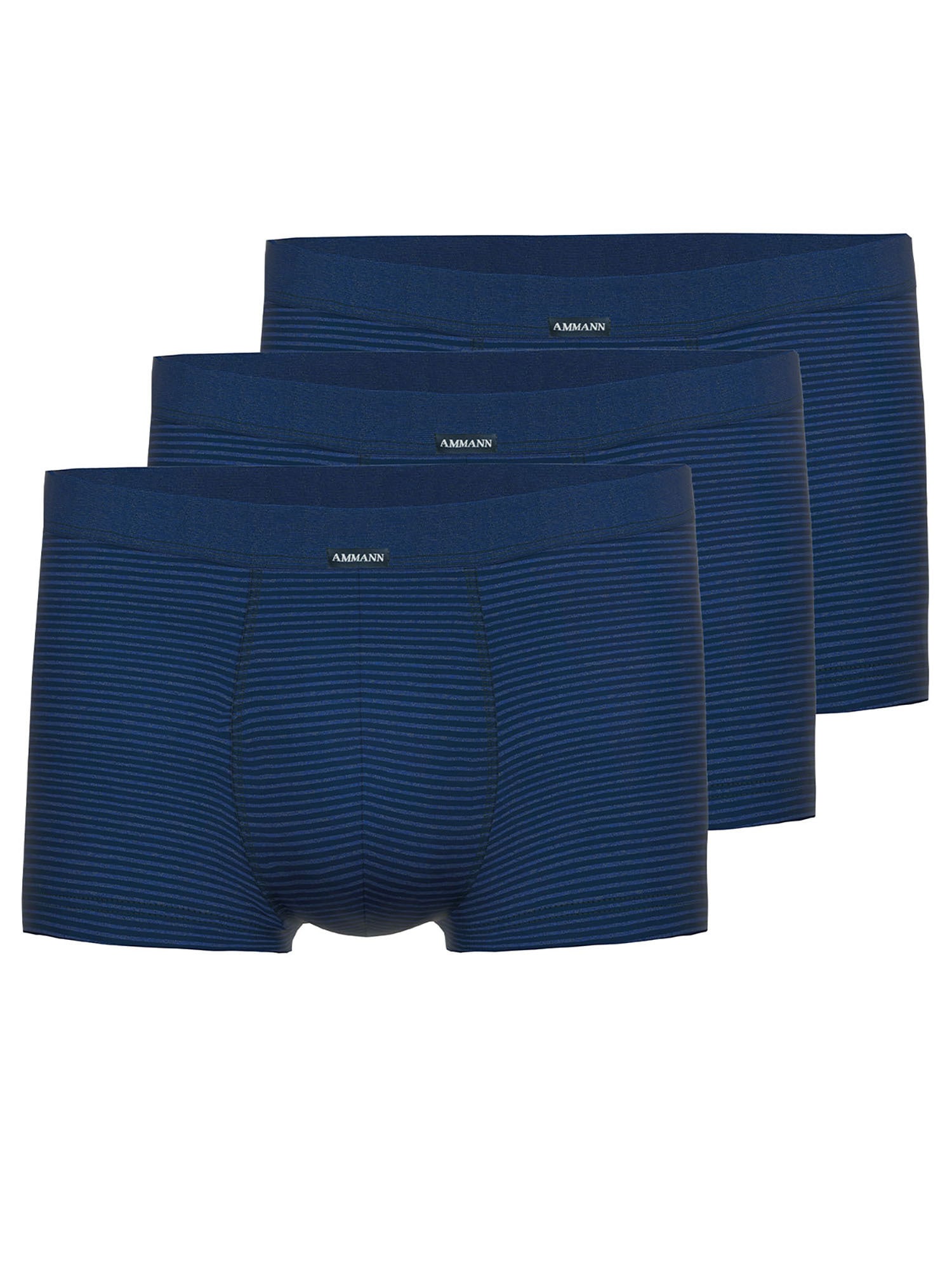 Ammann Retro Boxer "3er Pack Retro Short Day Classic / Jeans Feinripp" günstig online kaufen