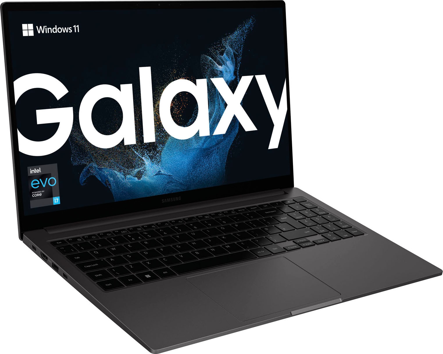 Samsung Notebook »Galaxy Book2«, 39,6 cm, / 15,6 Zoll, Intel, Core i7, ARC™ A350M, 512 GB SSD