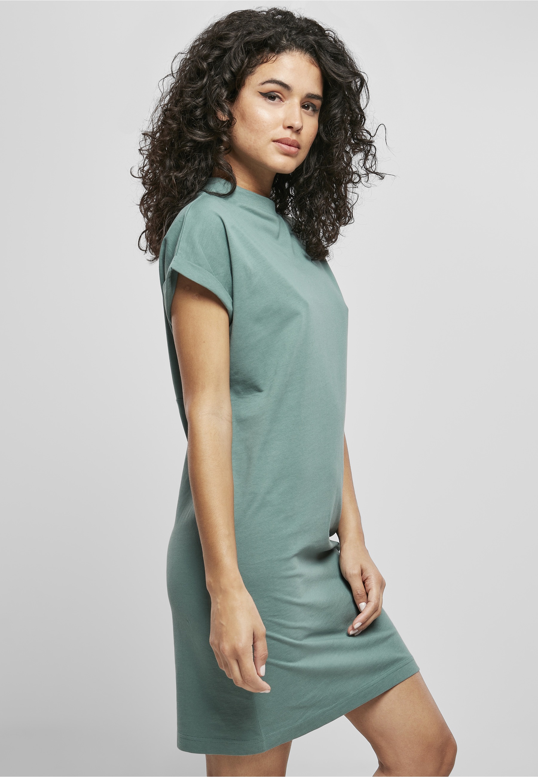 URBAN CLASSICS Shirtkleid »Urban Classics Damen« 1 Stk. tlg.