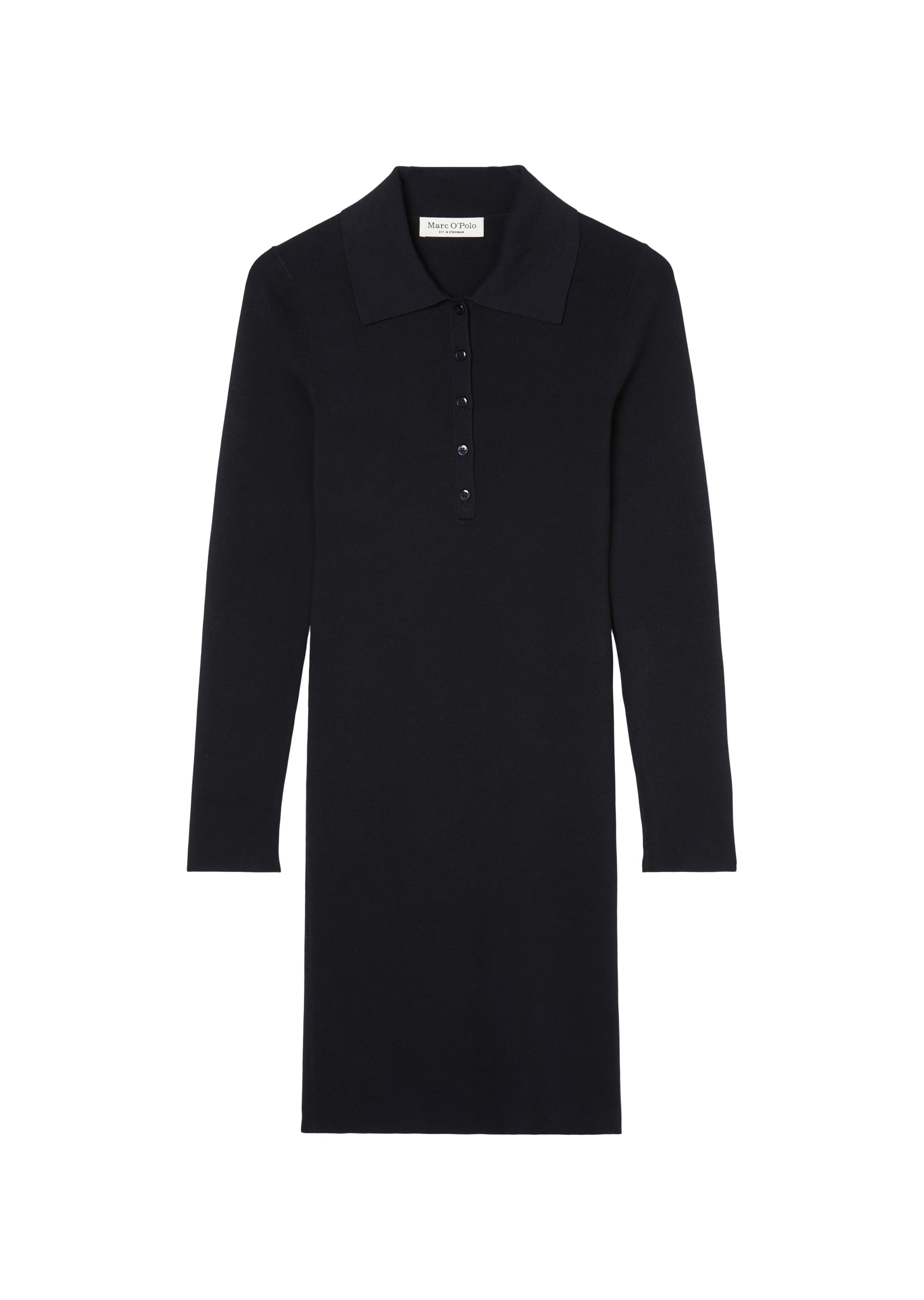 Marc O'Polo Strickkleid »in feinem Rippenstrick«