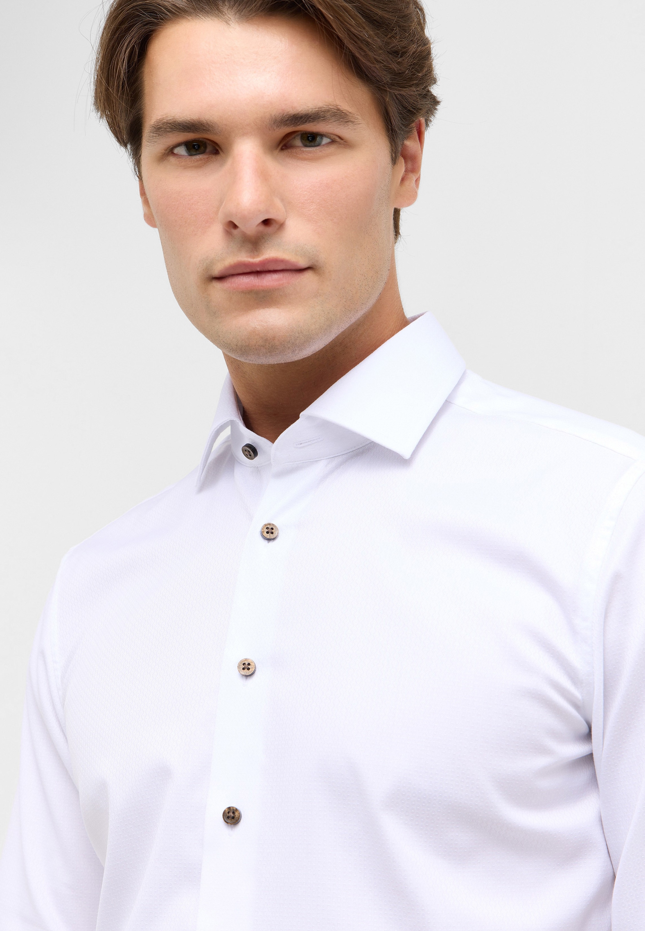 Eterna Langarmhemd »SLIM FIT«, NON IRON (bügelfrei)