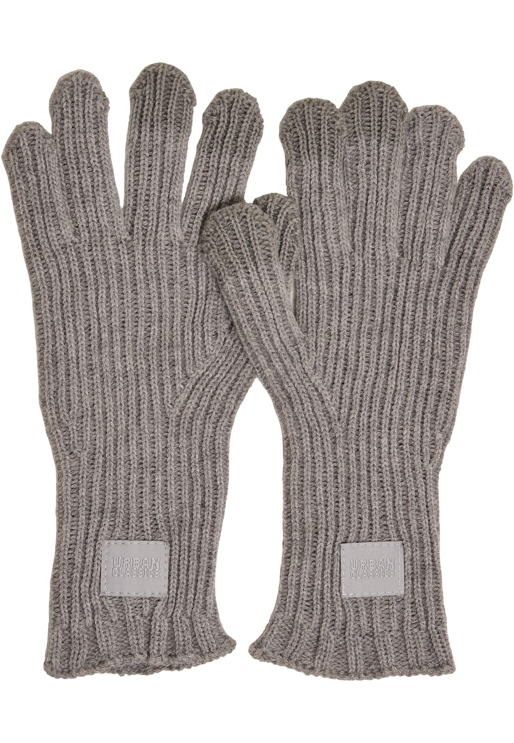 Baumwollhandschuhe »Urban Classics Unisex Knitted Wool Mix Smart Gloves«
