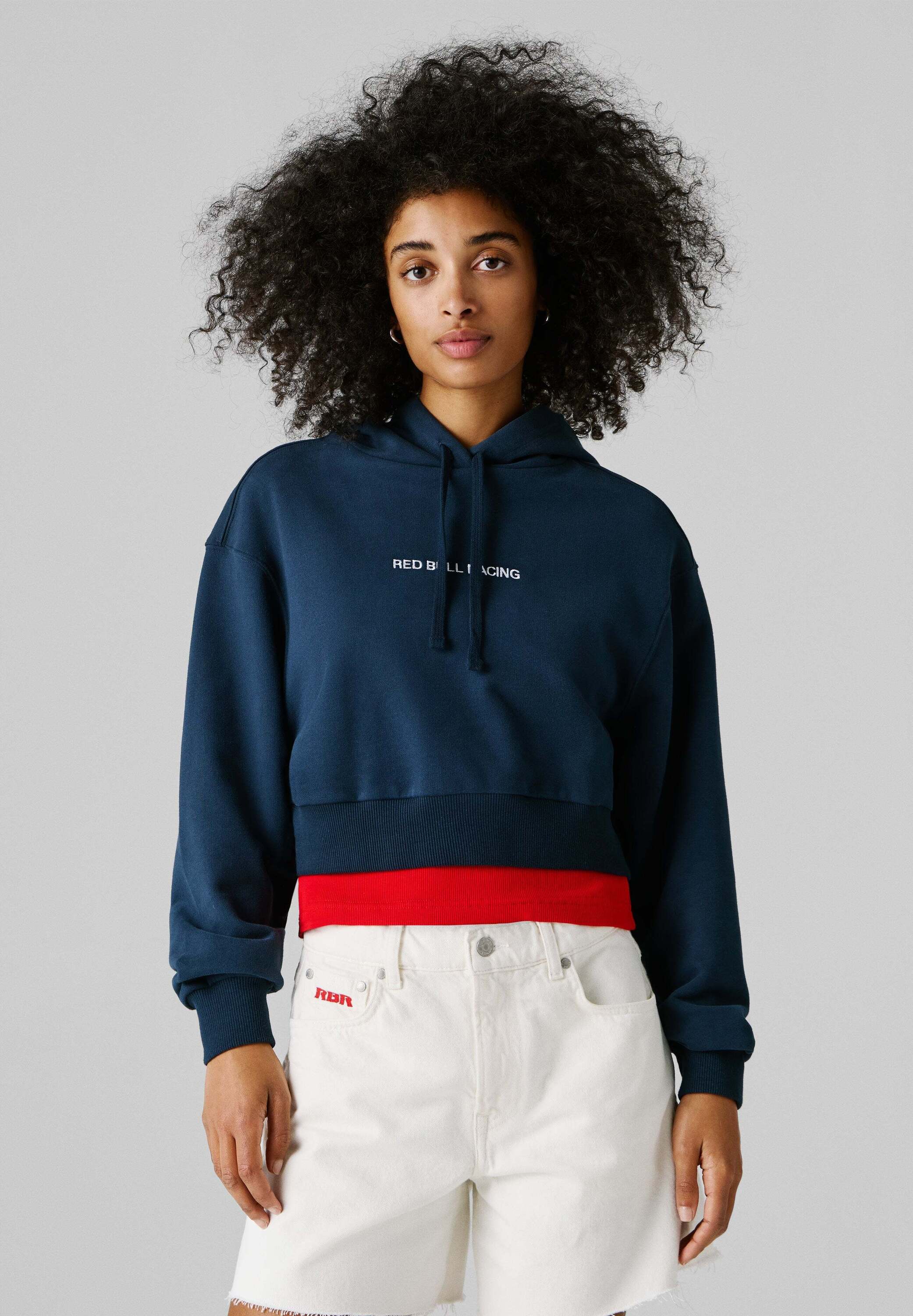 Red Bull Racing x Pepe Kapuzenpullover "hoodie CROPPED LOGO HOODY"