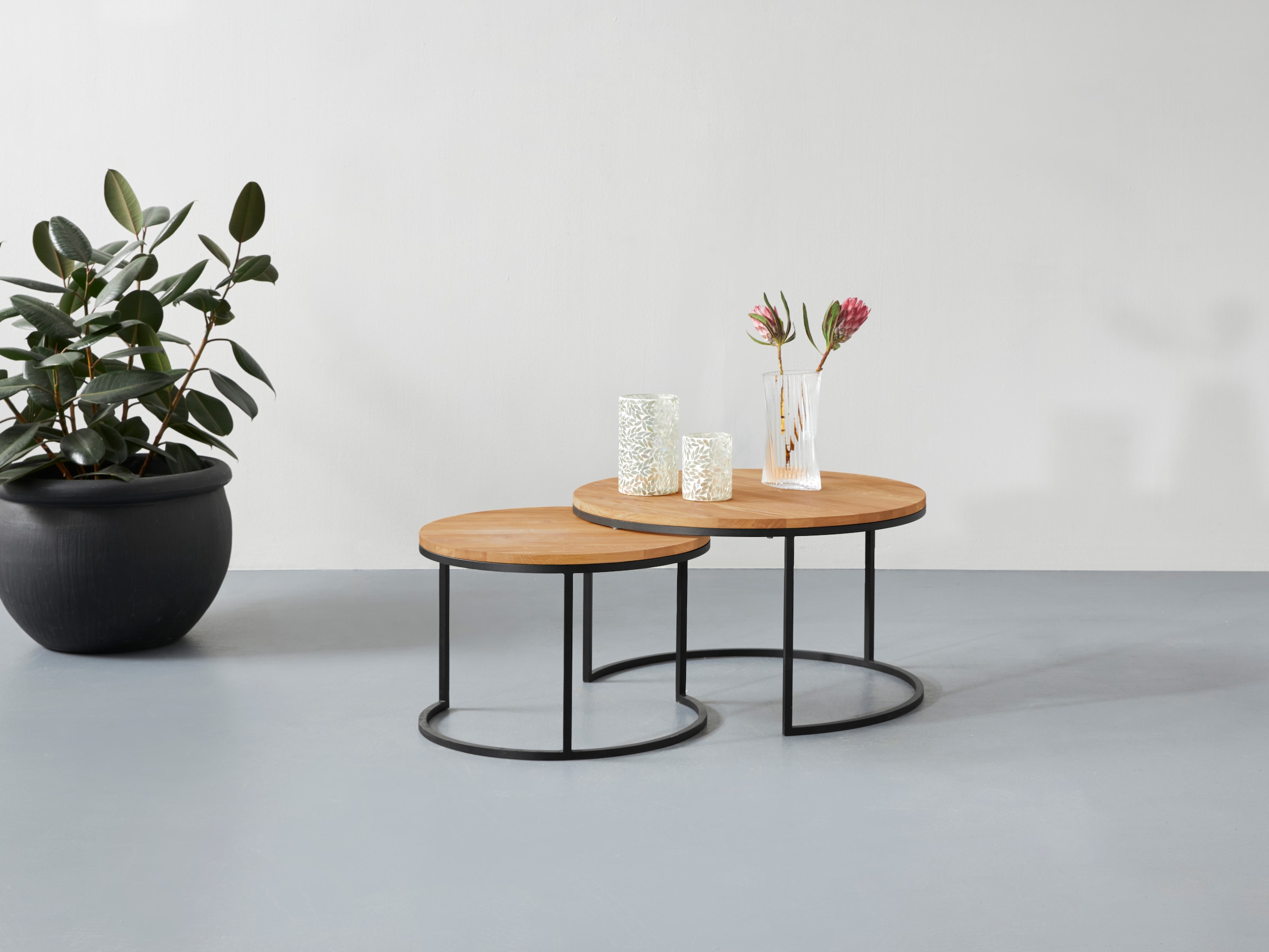 Home affaire Couchtisch, (Set, 2 St., Zwei Couchtische im Set) günstig online kaufen
