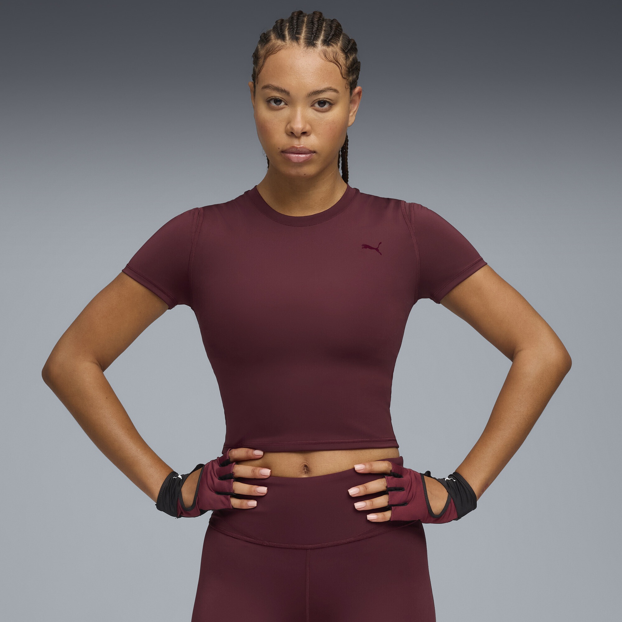 PUMA Trainingsshirt "PUMA SHAPE Trainings-T-Shirt Damen" günstig online kaufen