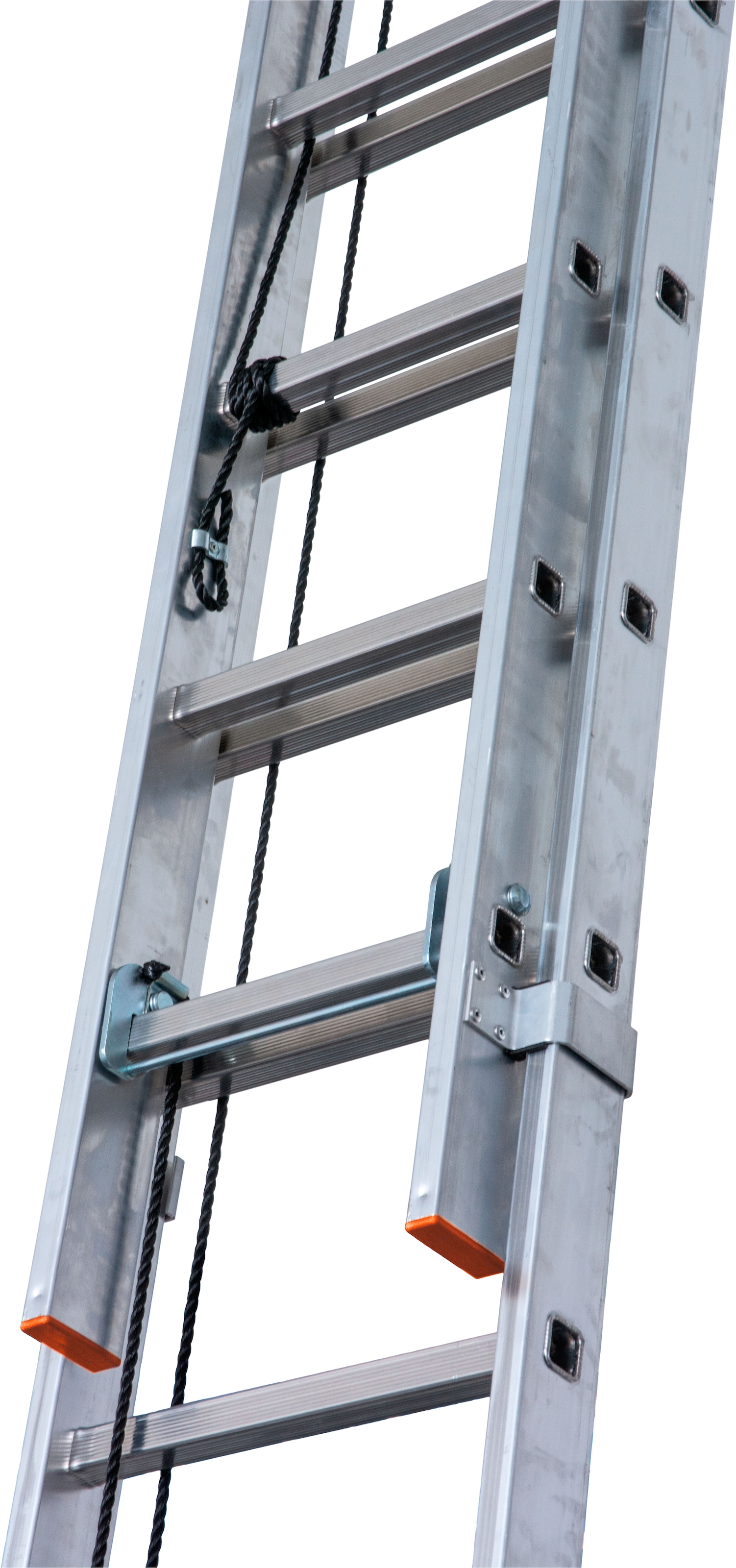 KRAUSE Schiebeleiter »Seilzugleiter Robilo«, Alu, 2x18 Sprossen, Arbeitshöhe ca. 980 cm