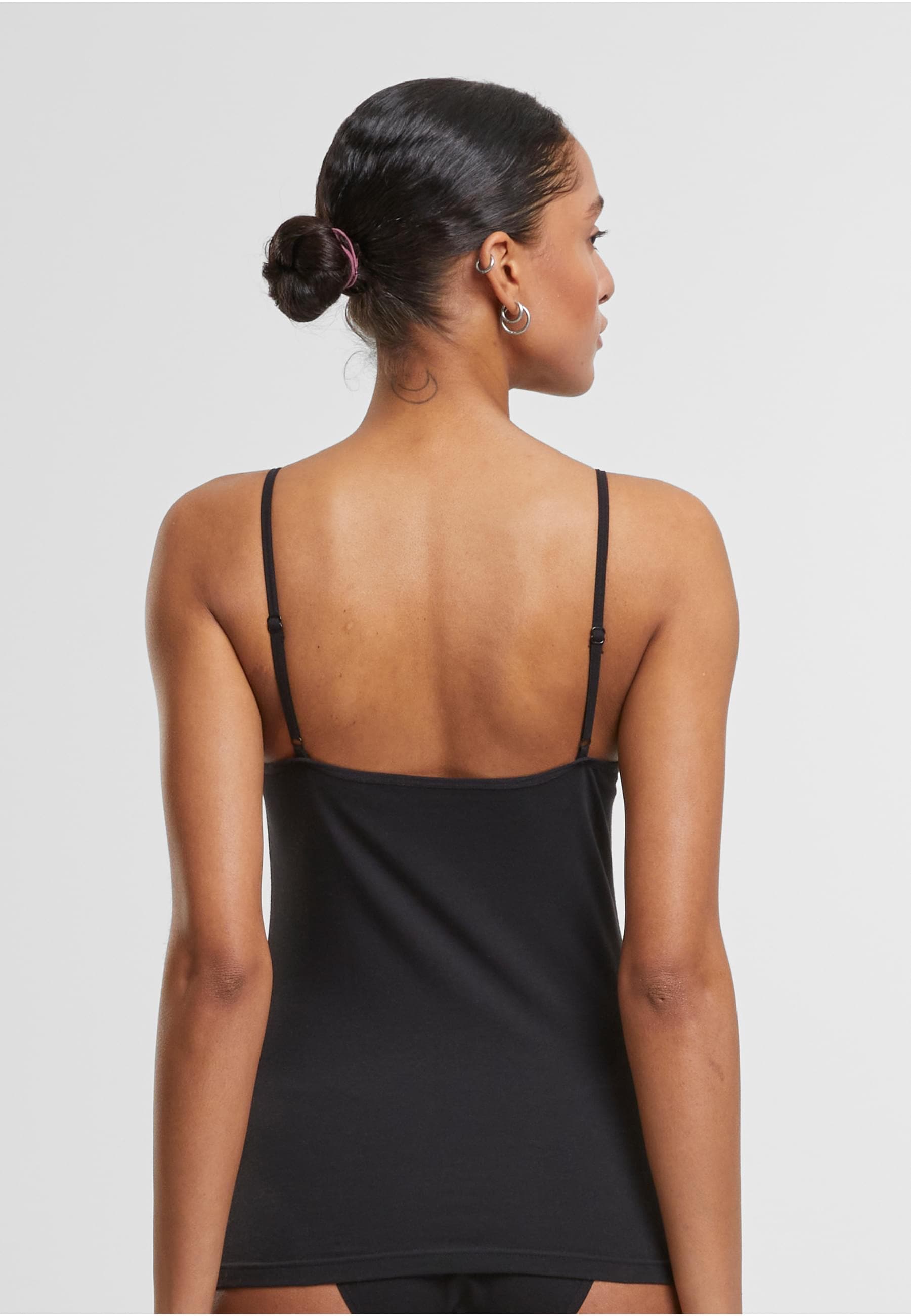 URBAN CLASSICS Muskelshirt »Urban Classics Ladies Basic Tank Top Cotton 2-Pack«, (1 tlg.)
