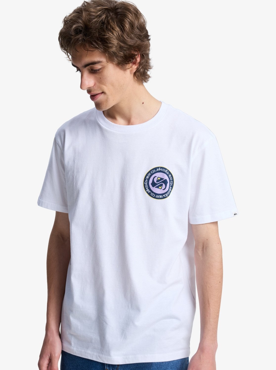 Quiksilver T-Shirt "EV DUALITY SHORT SLEEVE" Kurzarm-Design, aus Baumwolle, erhältlich in den Größen S bis XXL