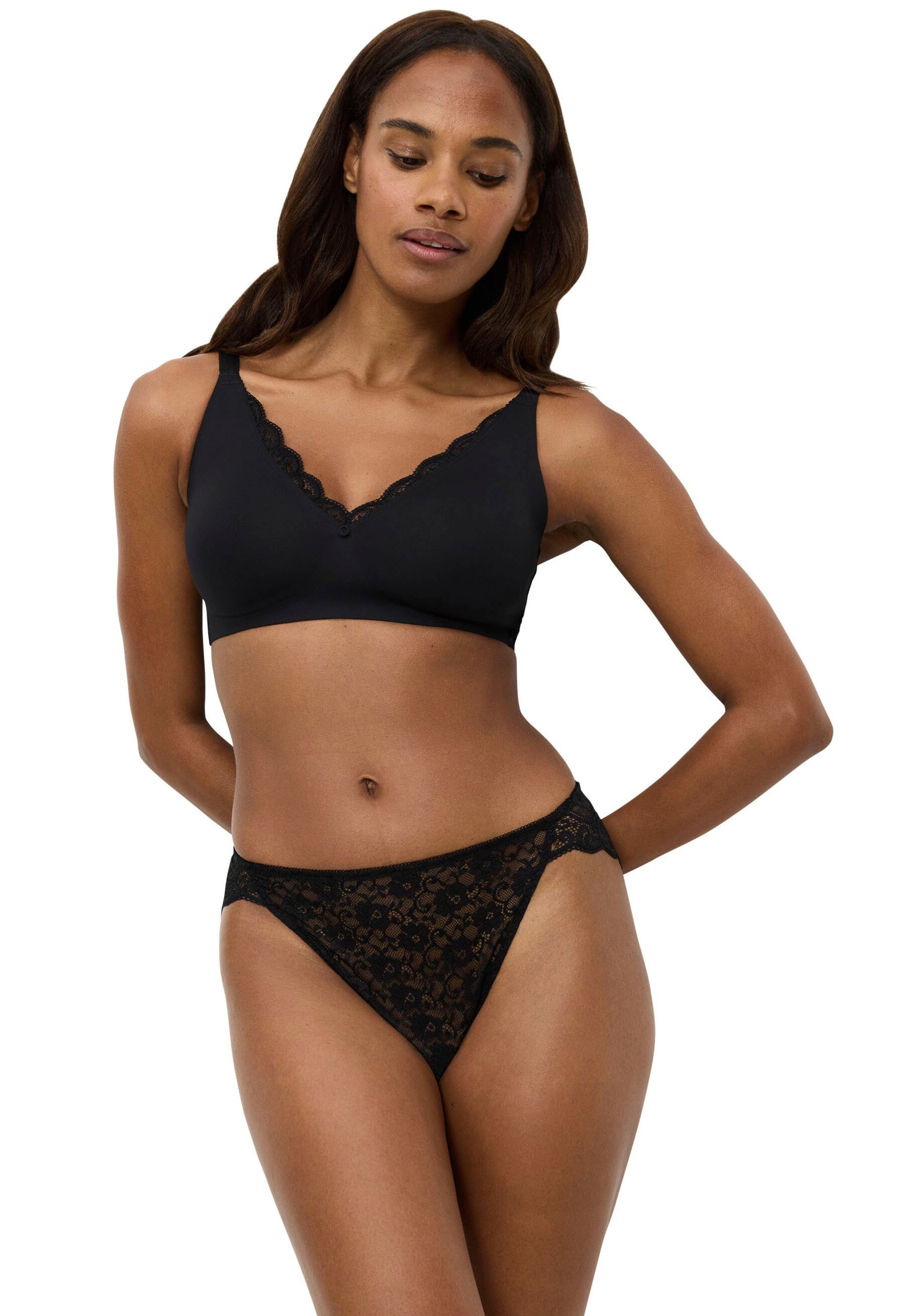 Triumph Minimizer-BH »Amourette N01«, Spitzendetails, ohne Bügel