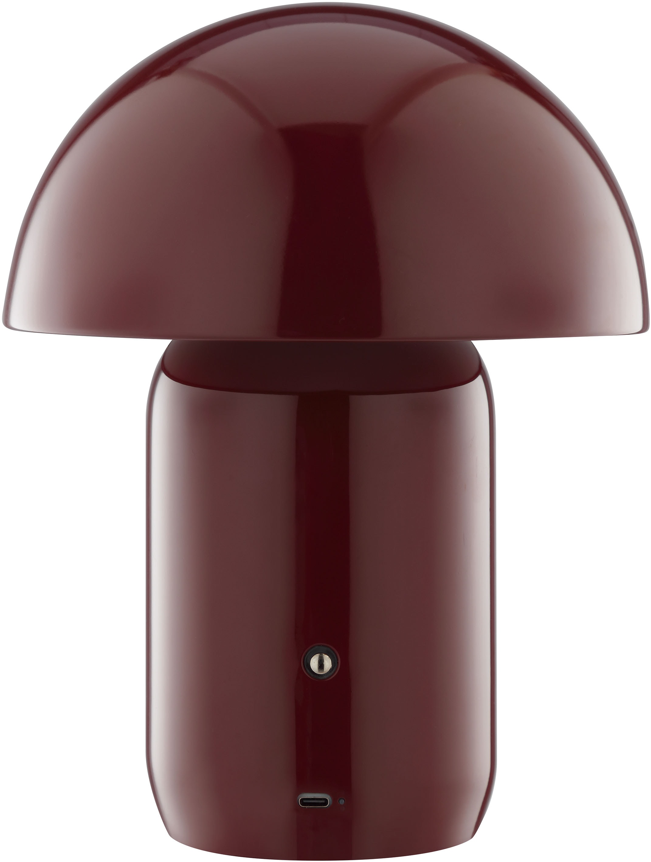 LeGer Home by Lena Gercke LED Tischleuchte »Galilea« LED-Modul 1 Stk. Warmweiß dimmbar, Ø 20 cm, Metall, Akku Tischlampe, Schalter mit Touchfunktion