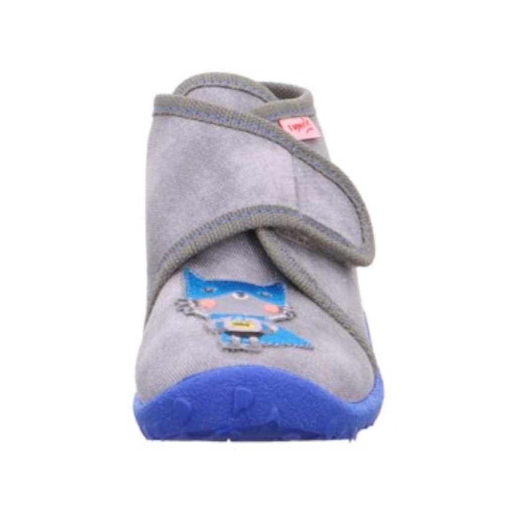 Marken Superfit Superfit Hausschuh »SPOTTY«, mit Motiv grau Marken Superfit Superfit Hausschuh »SPOTTY«, mit Motiv grau