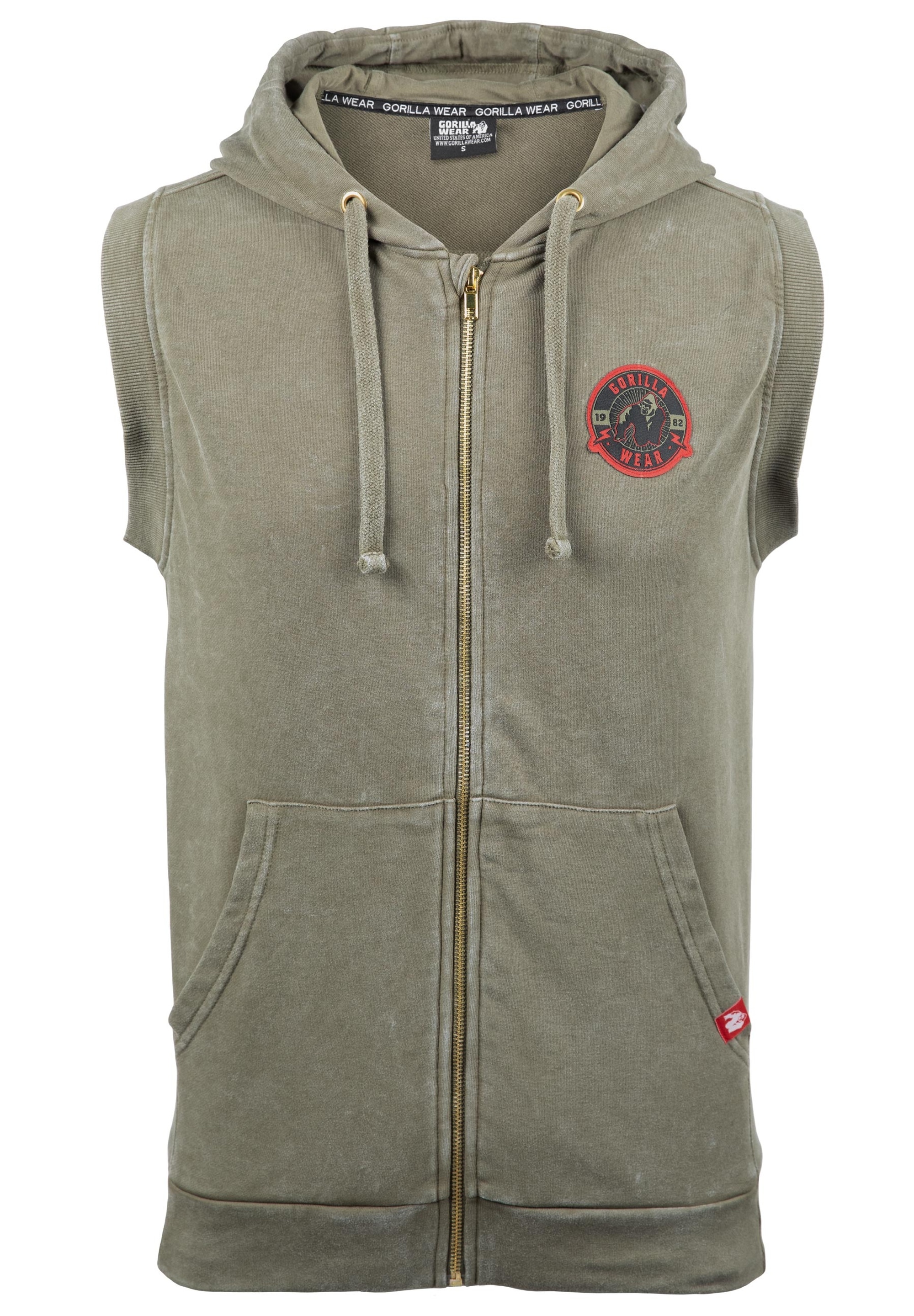 Gorilla Wear Sweatshirt, im ärmellosen Design
