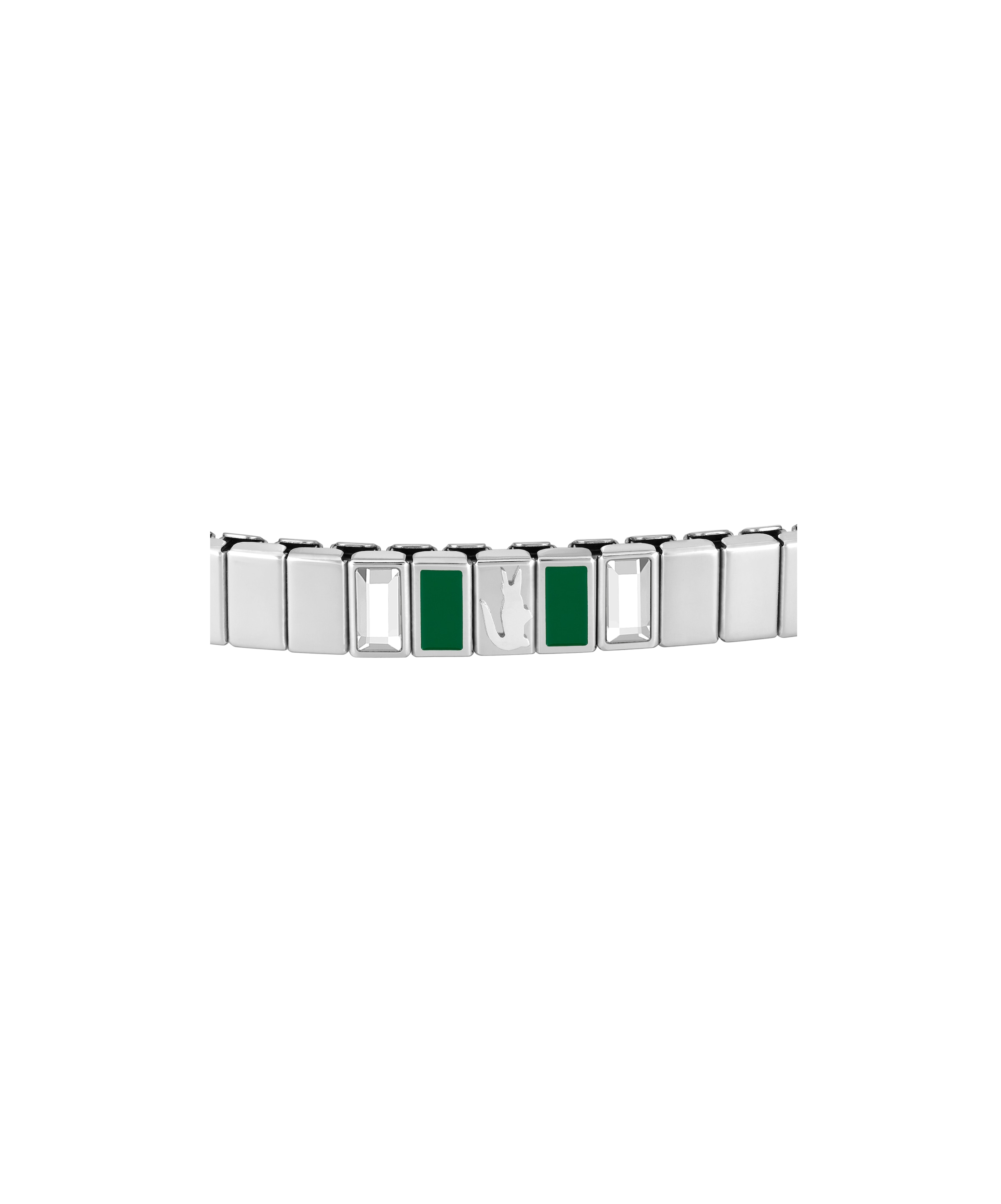 Lacoste Armband »COURTLINE« mit Glasstein - Emaille