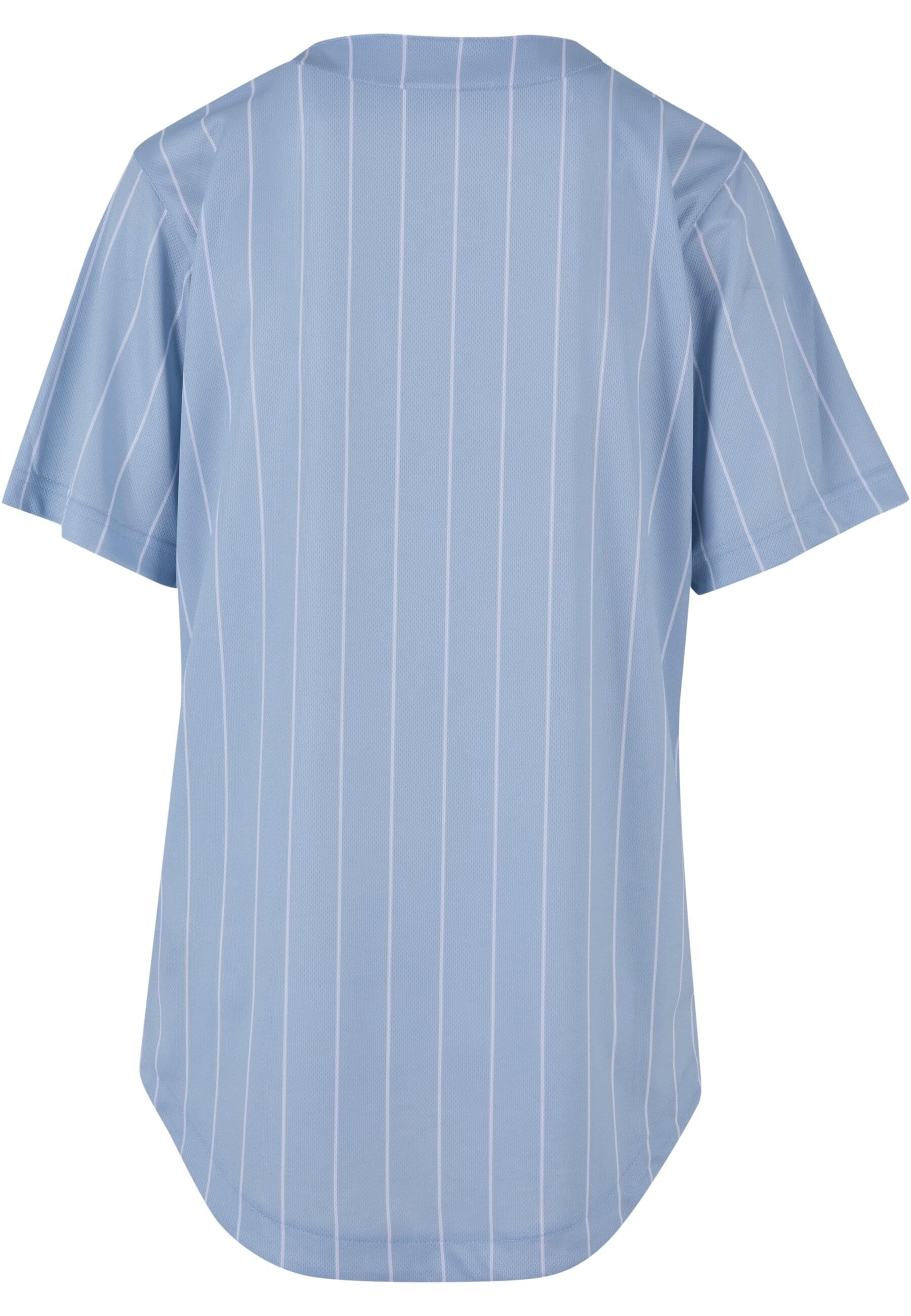Karl Kani Langarmhemd »Karl Kani Damen KW233-035-2 KK Varsity Pinstripe Baseball Shirt«, (1 tlg.)
