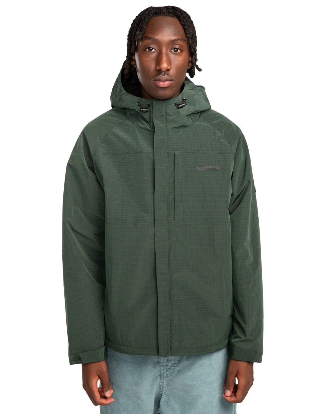 ELEMENT Herren Outdoorjacke "Alder Trekka", grün, Gr. XS, Obermaterial: 100% Nylon;, Jacken