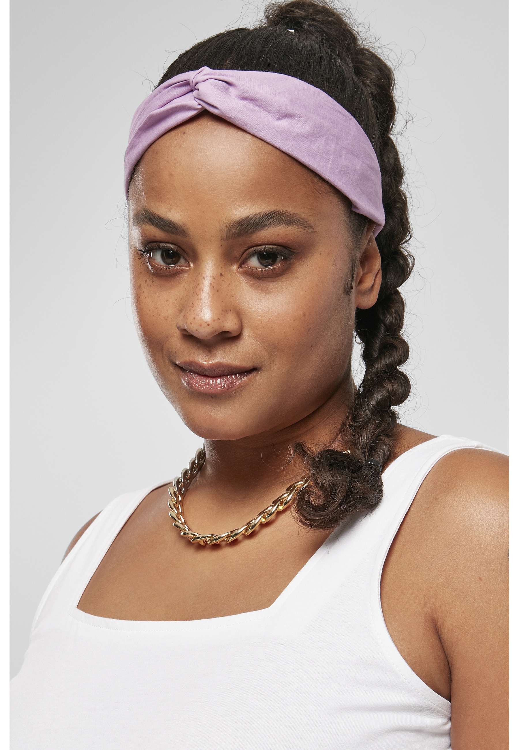 URBAN CLASSICS Schmuckset »Urban Classics Unisex Light Basic Headband 2-Pack« (1 tlg.)