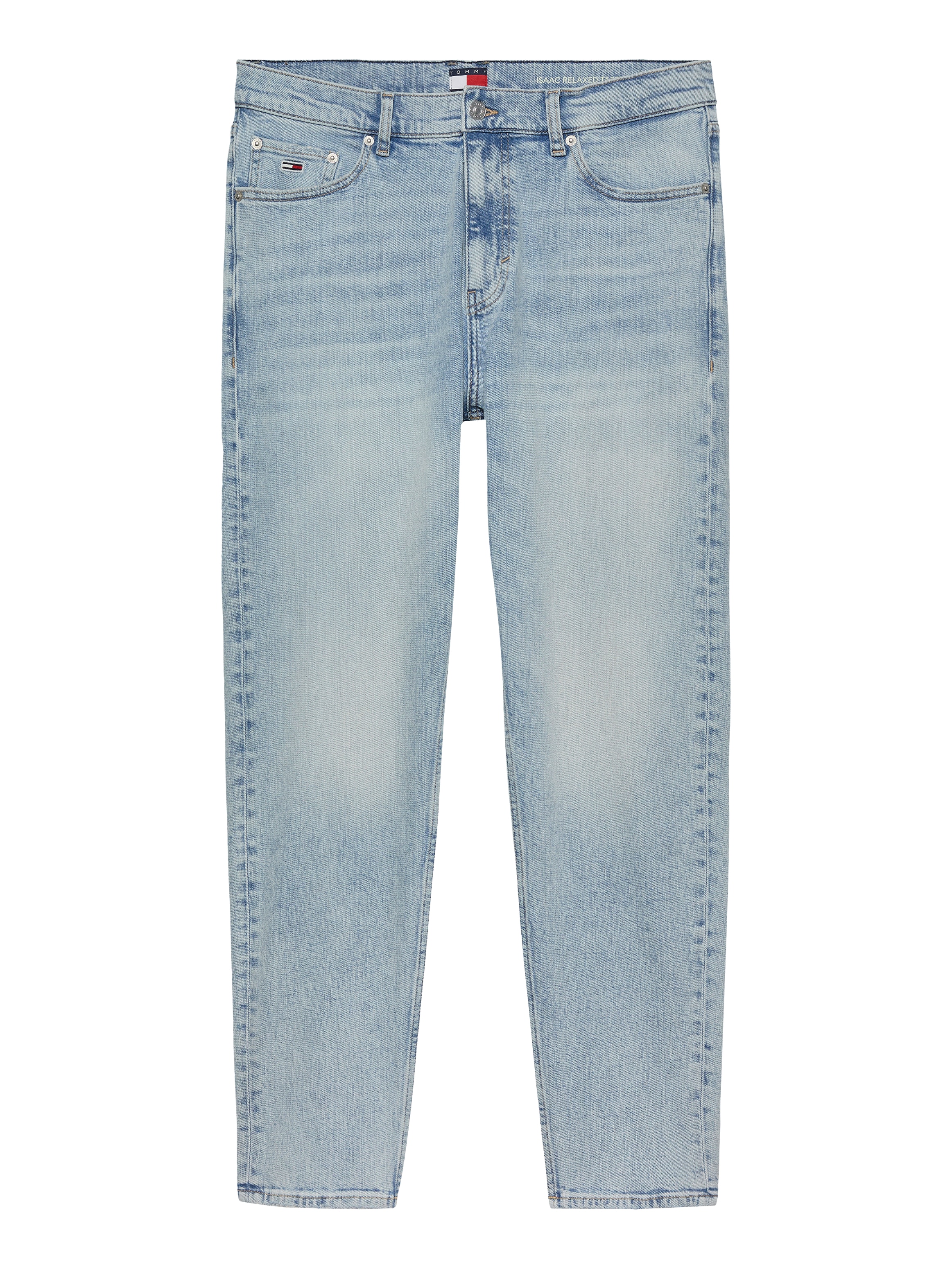 Tommy Jeans Gerade Jeans »Isaac Relaxed Tapered«, Mit Gürtelschlaufen