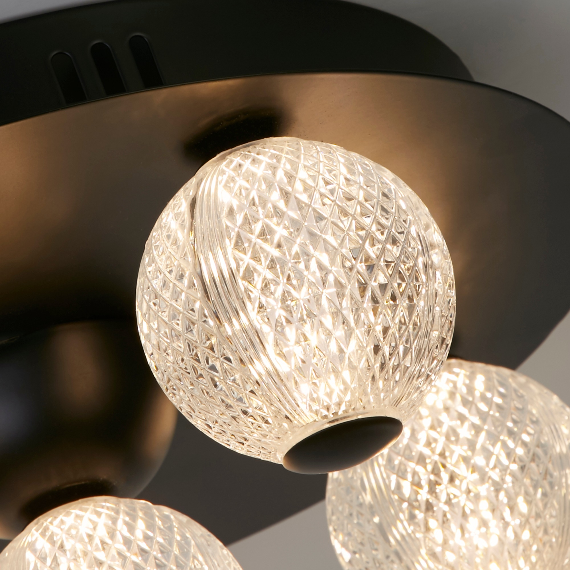 Searchlight Deckenleuchte »Asteroid LED Flush« LED-Modul 1 Stk. Warmweiß