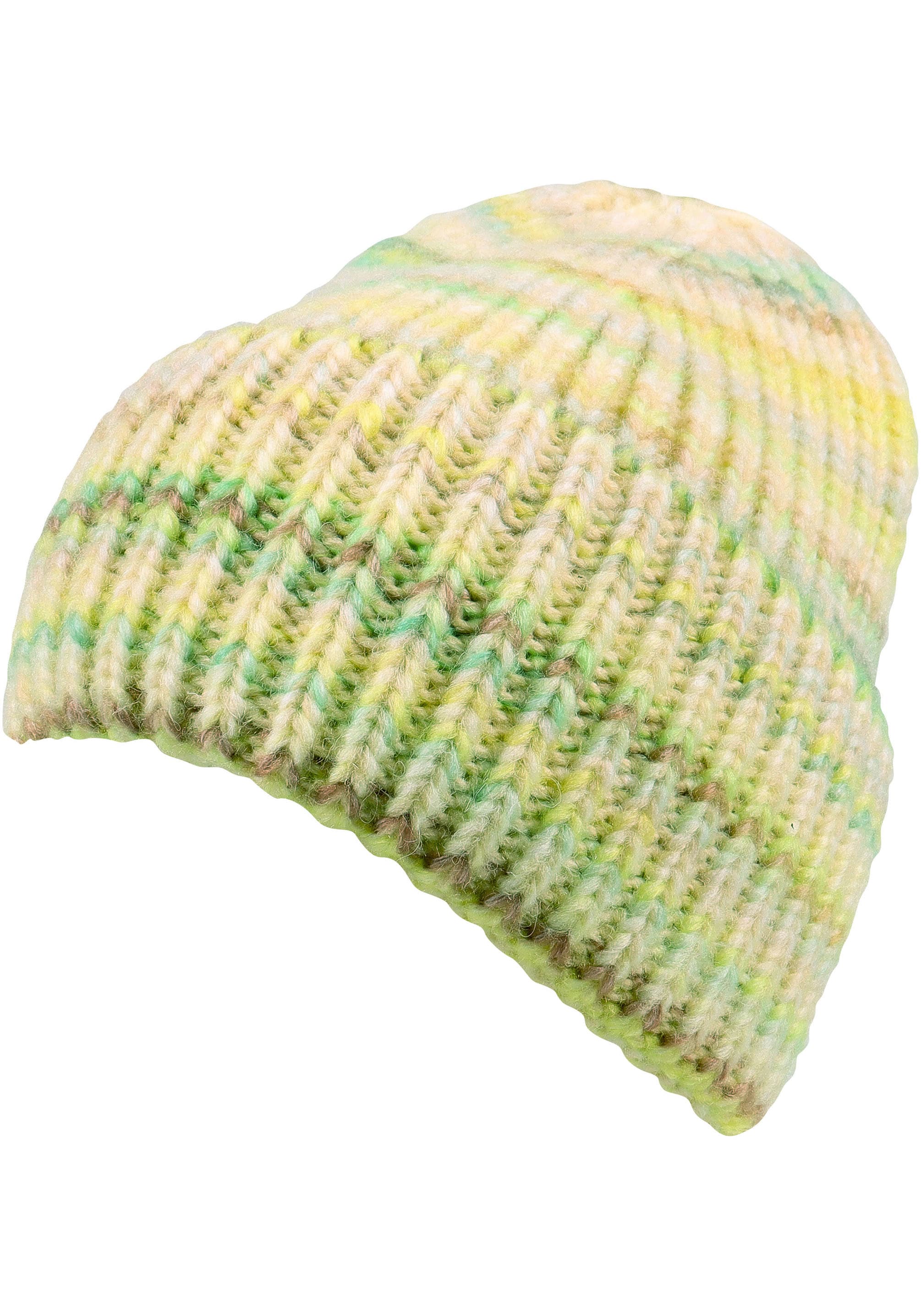Capelli New York Beanie, mit Farbverlauf, Rippstrick, Wollanteil, wärmend günstig online kaufen