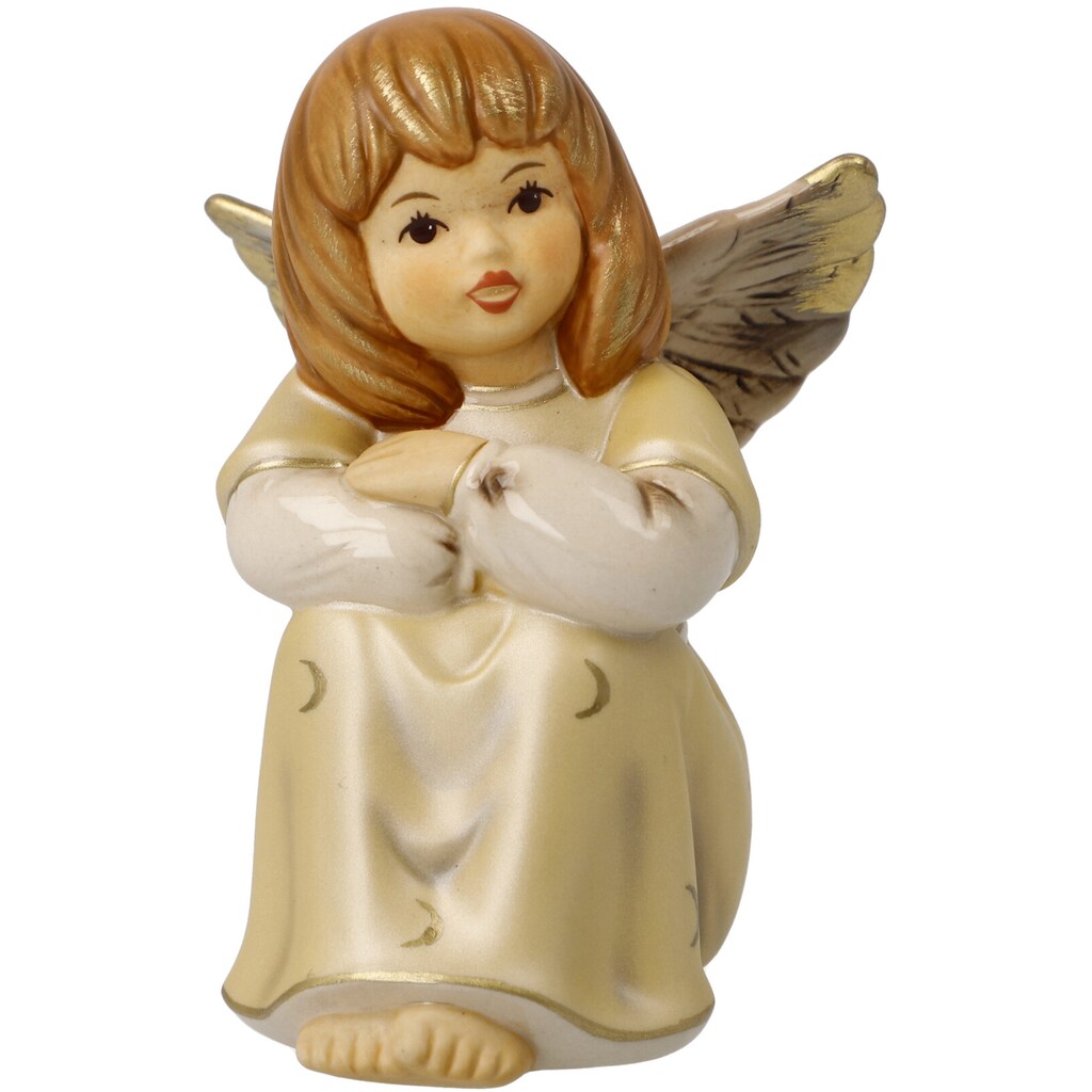 Goebel Engelfigur »Himmelsboten, Weihnachtsdeko«, Steingut, Engel - Verträumtes Engelchen