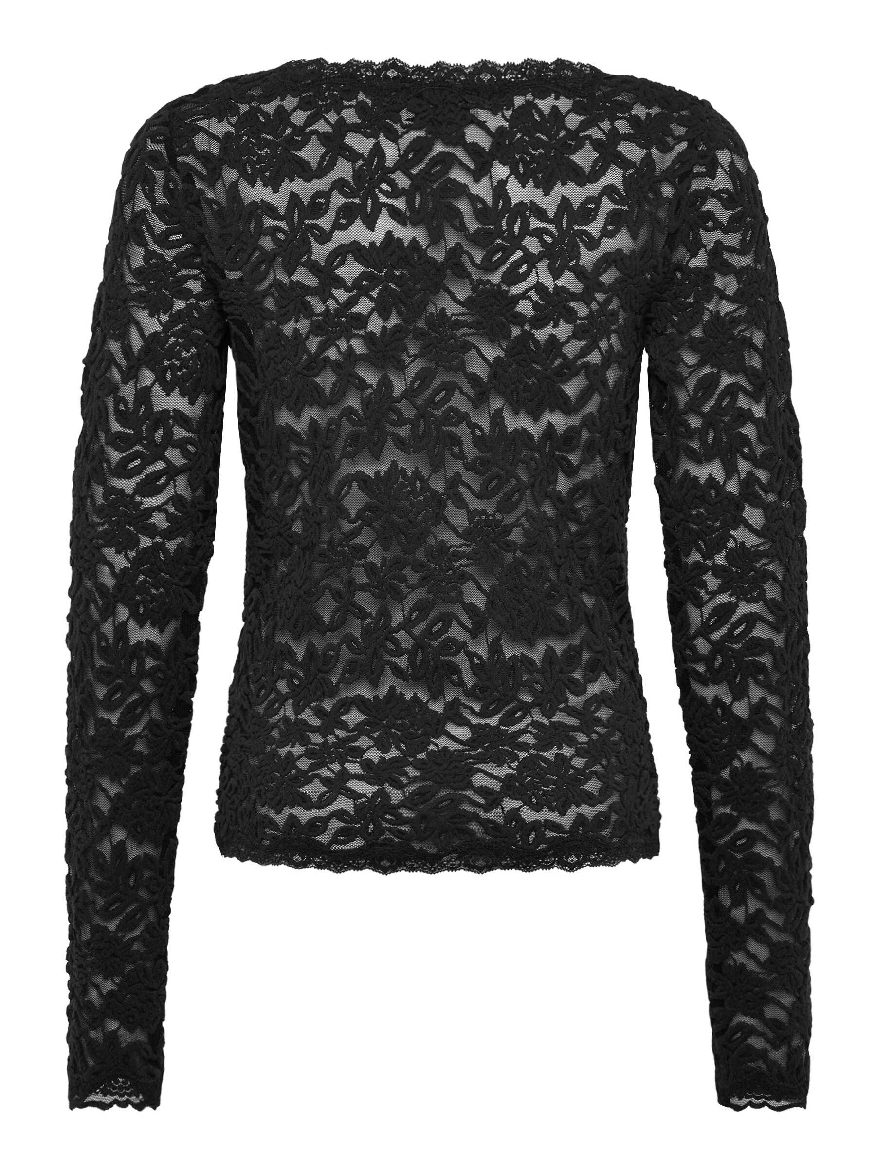 rosemunde Strickjacke "Delicia lace cardigan" traumhafte Jacke aus elastisc günstig online kaufen