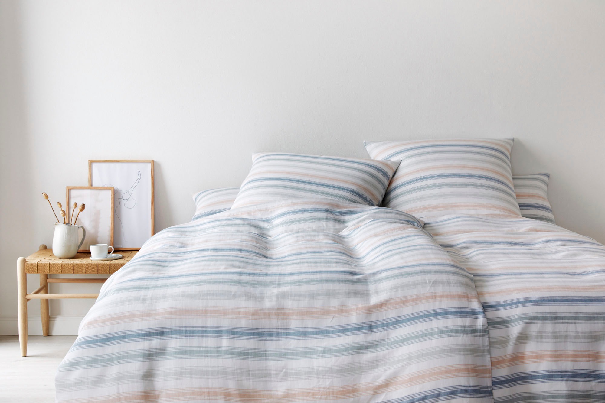 Elegante Bettwäsche "Bliss" 2 Stk. tlg. angenehmes Hautgefühl günstig online kaufen