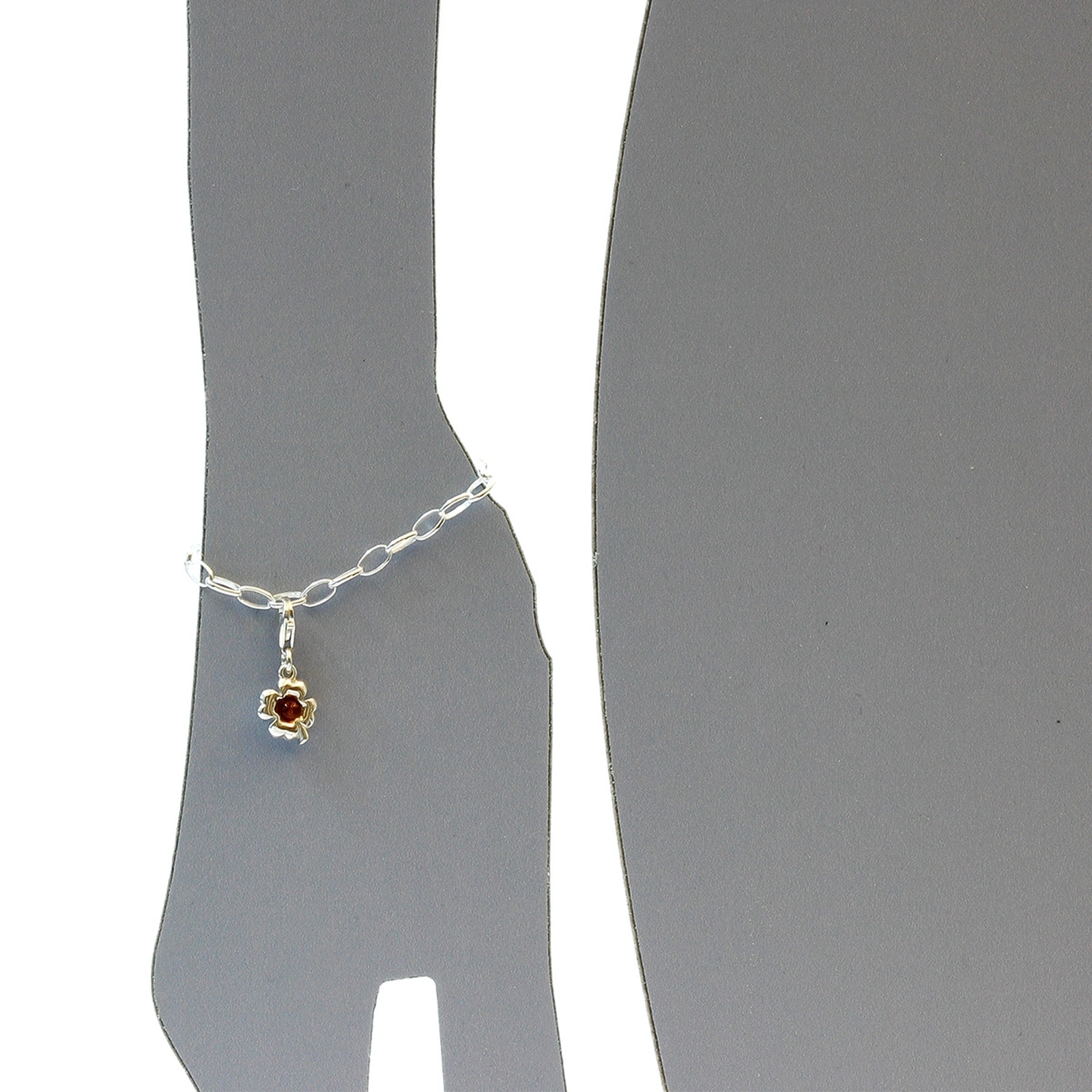 OSTSEE-SCHMUCK Kettenanhänger »- Kleeblatt - Silber 925/000 - Bernstein«