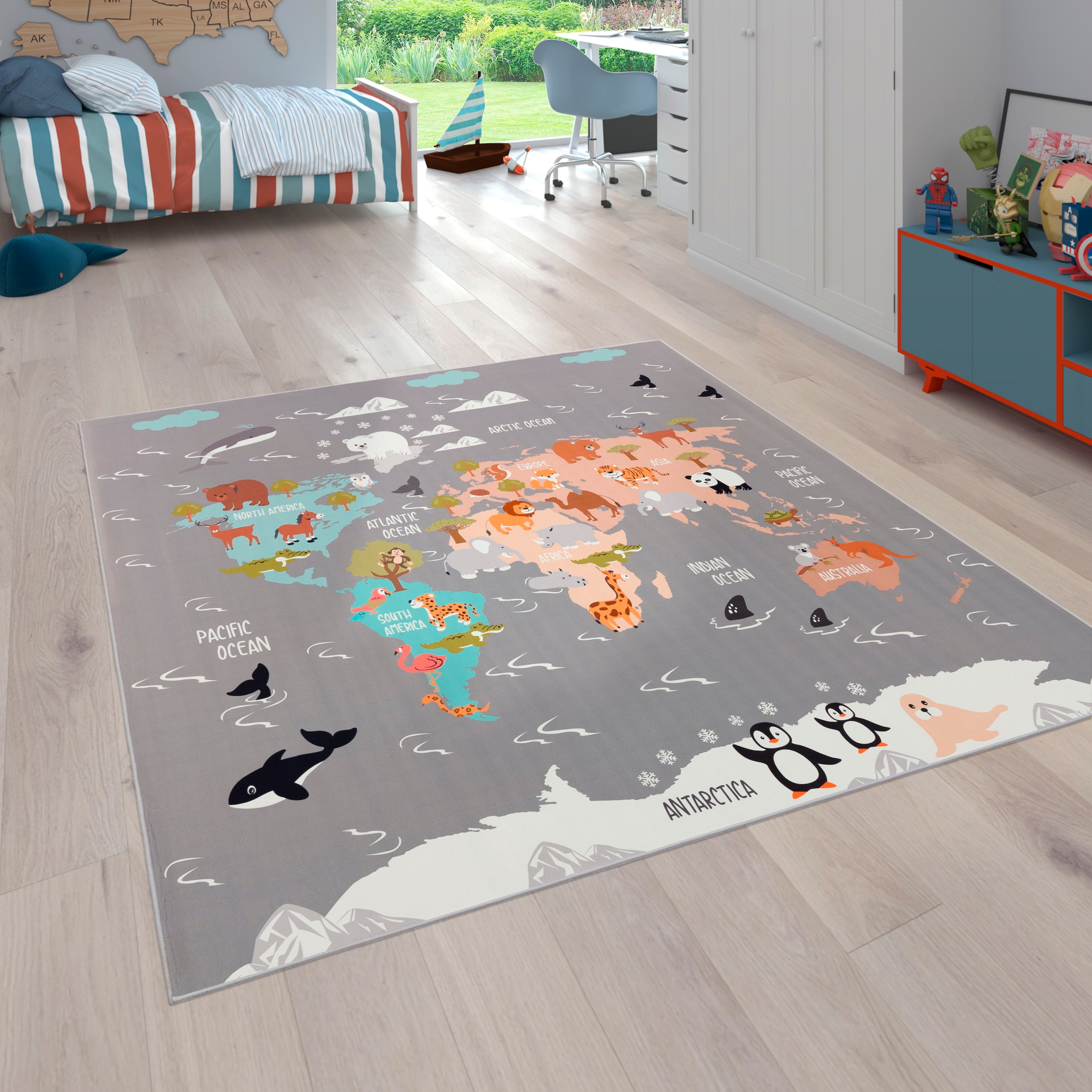 Paco Home Kinderteppich »Bino 581« rechteckig 4 ...