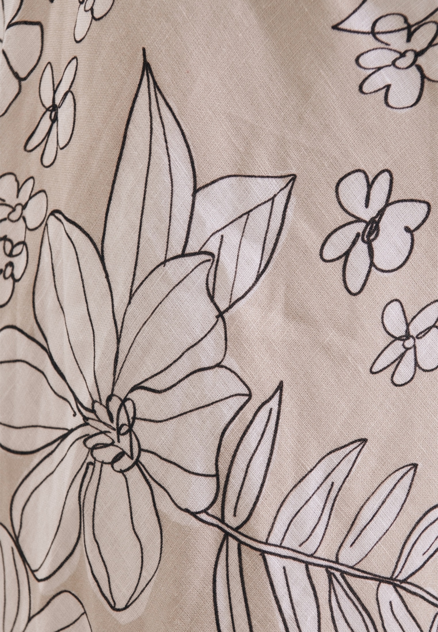 seidensticker Schlupfbluse »Schwarze Rose«, Kurzarm V-Neck Floral