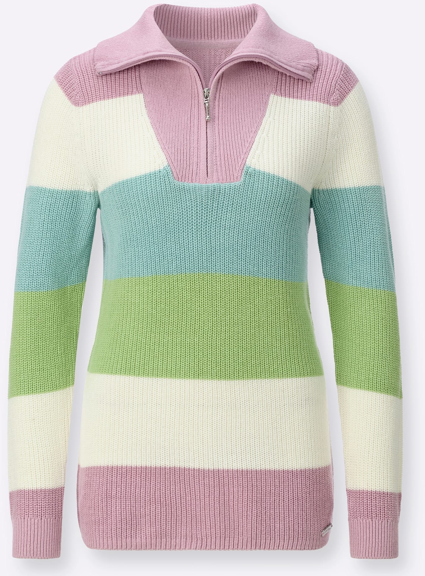 Casual Looks Strickpullover »Troyer-Pullover«