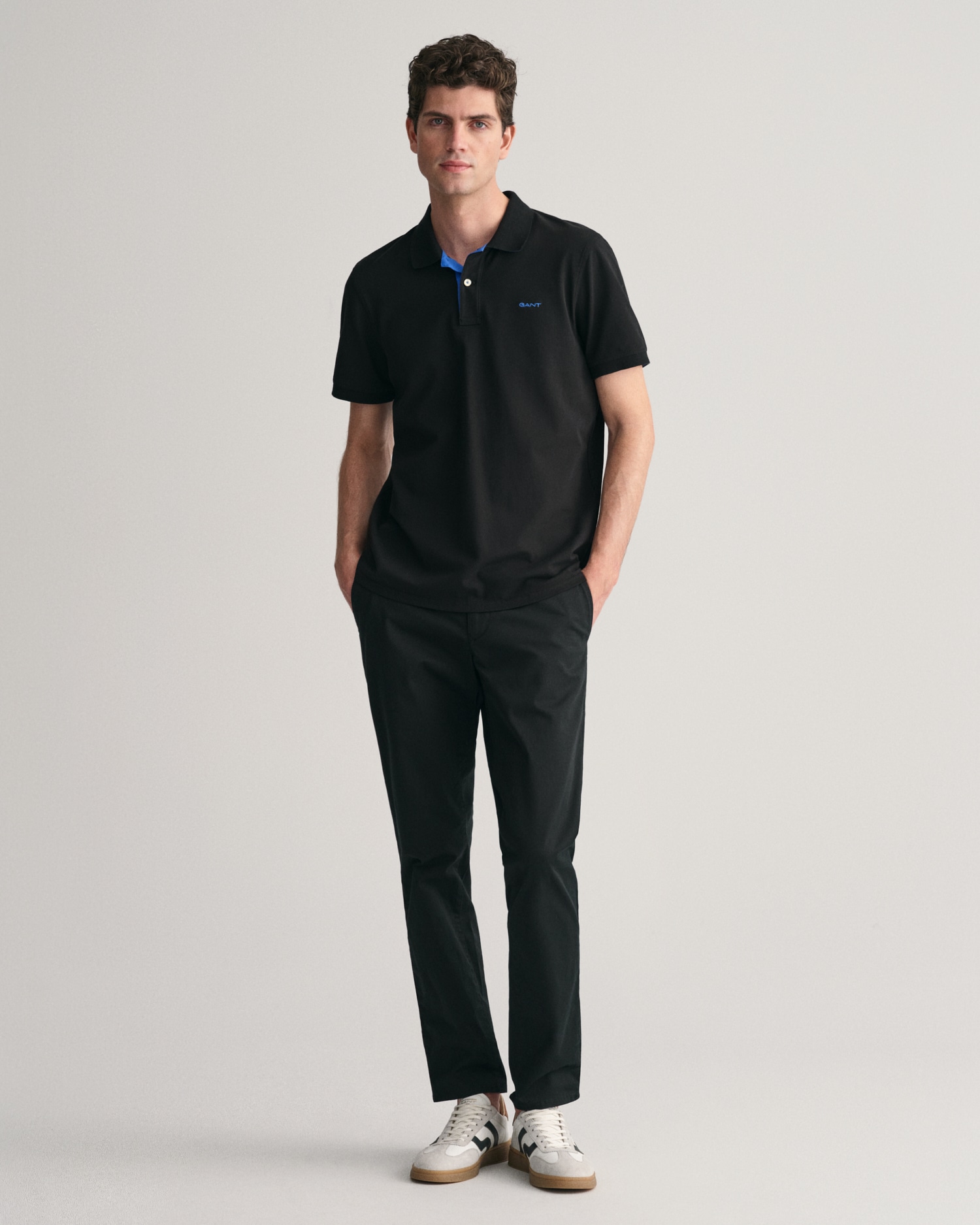 Gant Poloshirt »REG CONTRAST PIQUE SS RUGGER«, mit kontrastfarbenen Einsätzen
